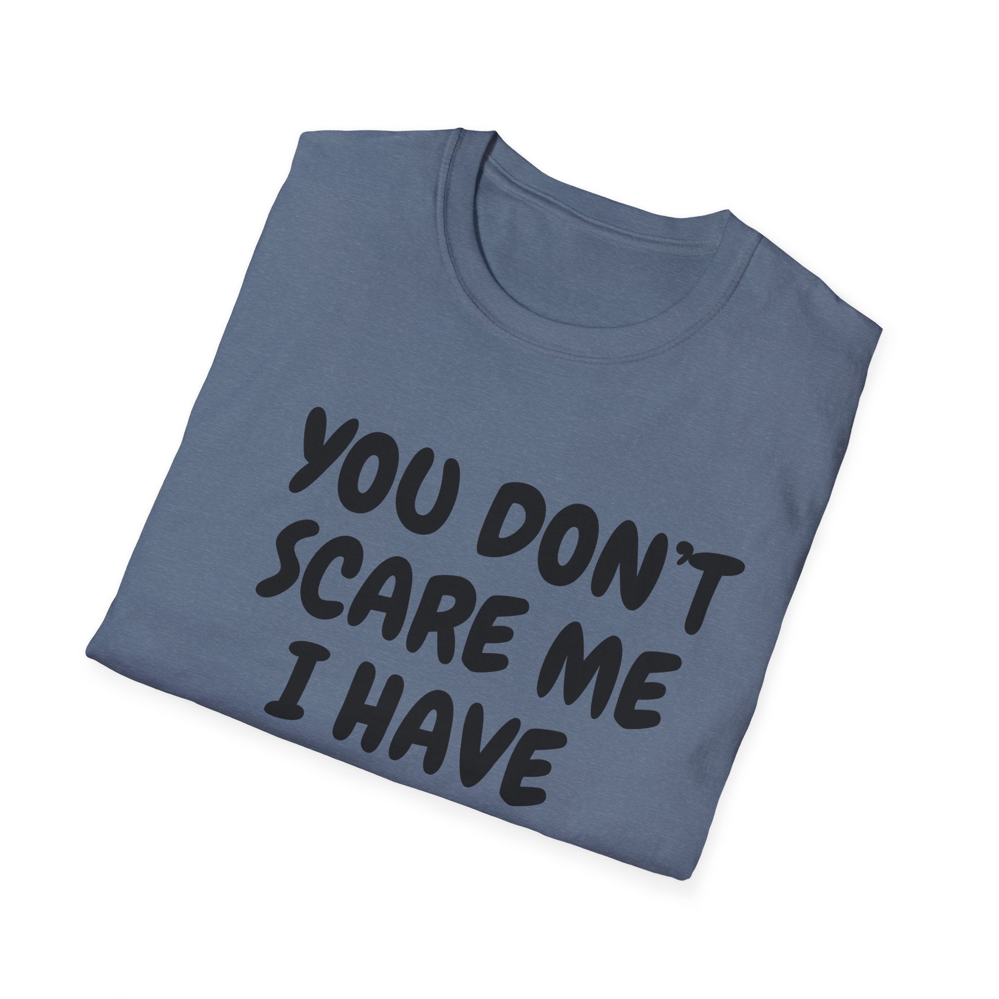 You Don't Scare Me I have Two Girls Funny Dad T-shirt, Father's Day Gift, Gift for Dad, Dad Shirt, Men's T-shirt