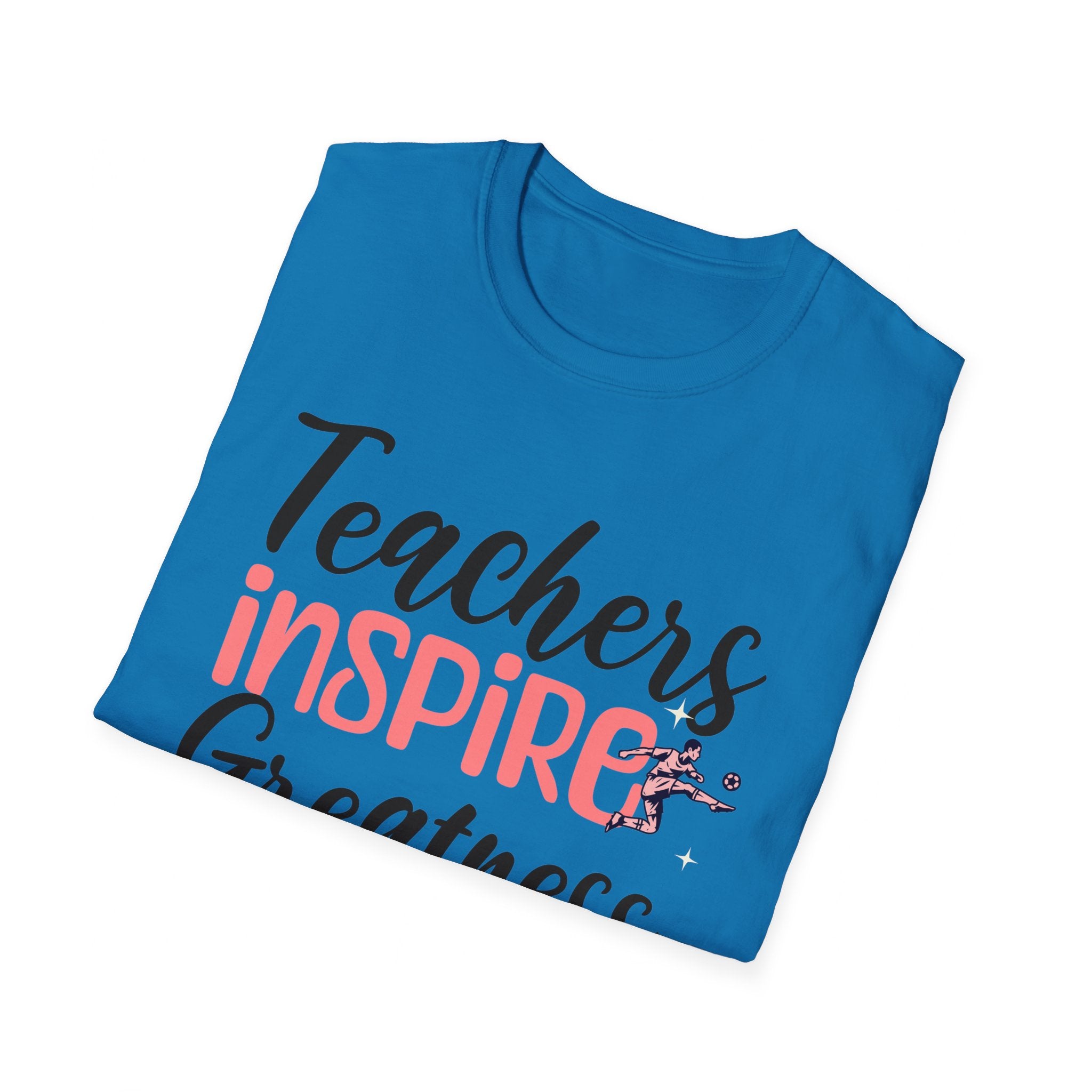 Teachers Inspire Greatness Unisex Softstyle T-Shirt