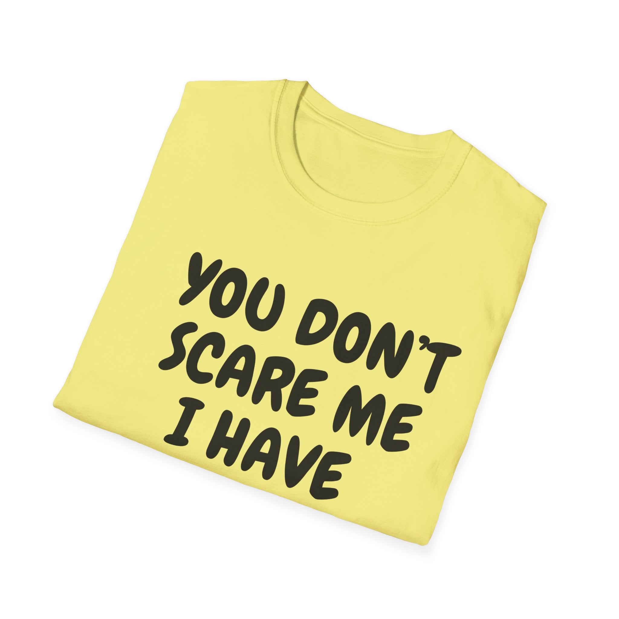 You Don't Scare Me I have Two Girls Funny Dad T-shirt, Father's Day Gift, Gift for Dad, Dad Shirt, Men's T-shirt