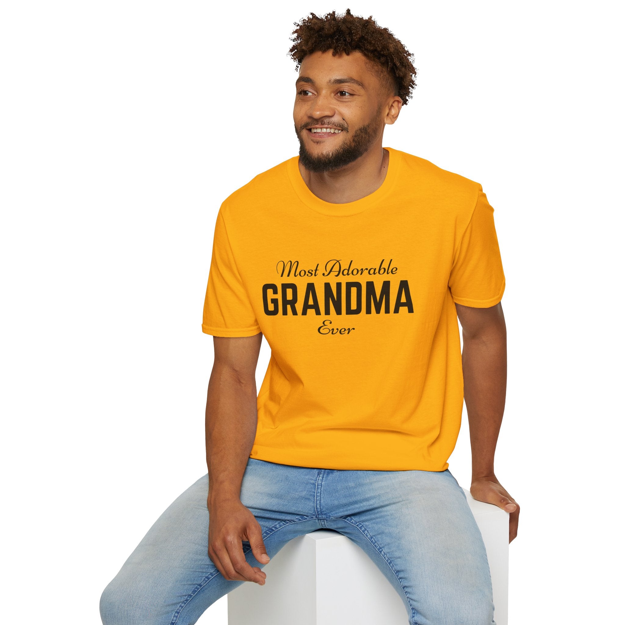 The Most Adorable Grandma ever Unisex Softstyle T-Shirt