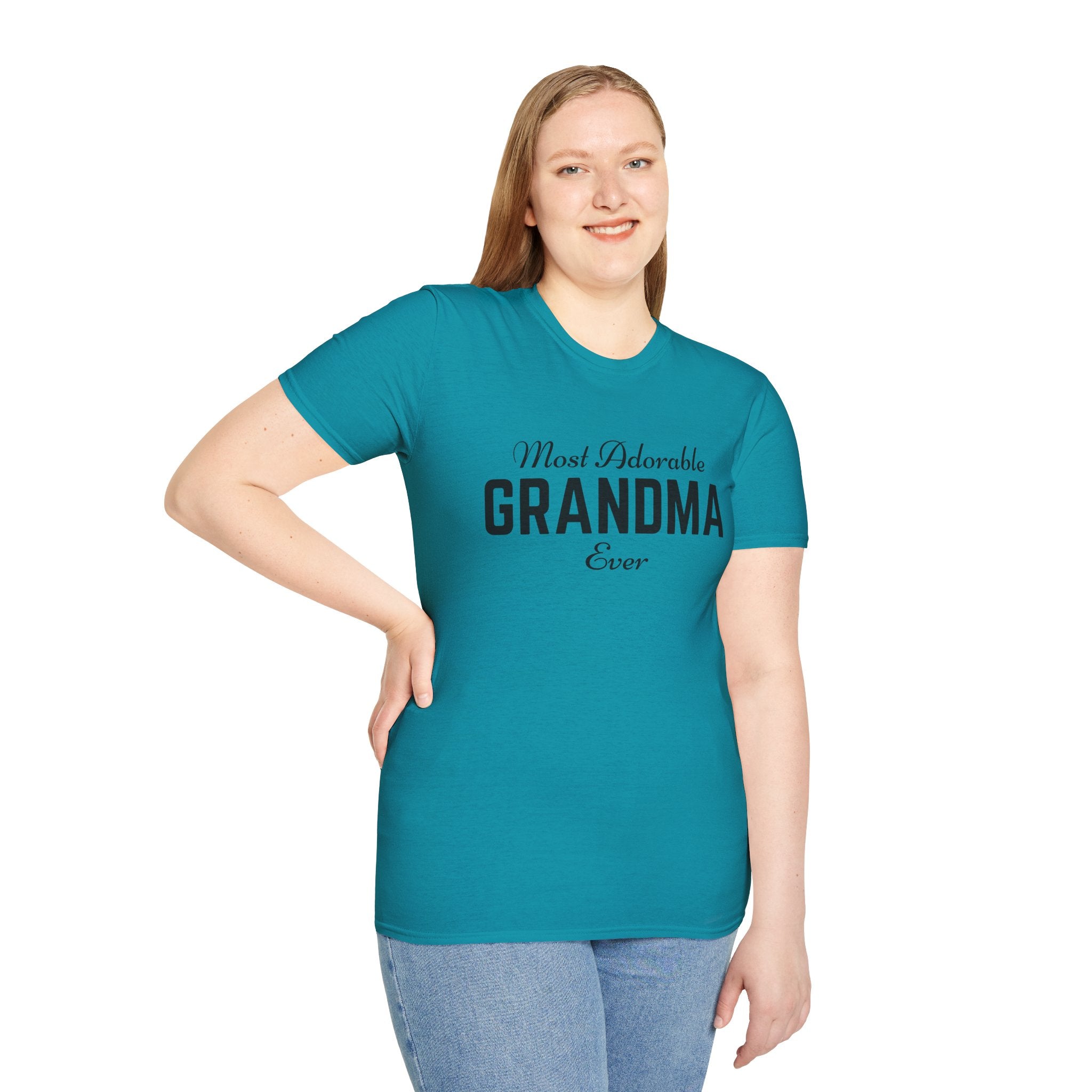 The Most Adorable Grandma ever Unisex Softstyle T-Shirt