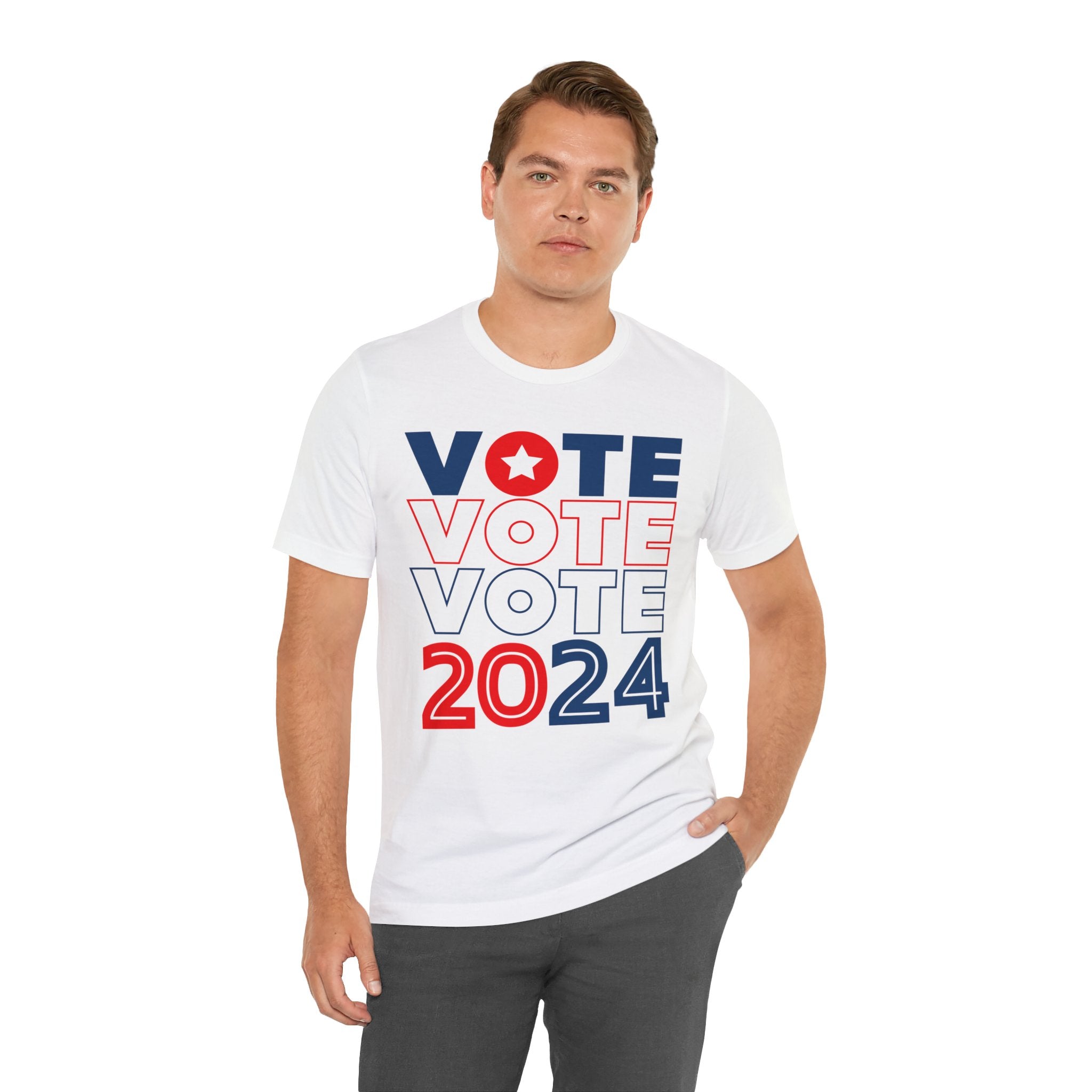 Vote 2024 Unisex Jersey Short Sleeve Tee