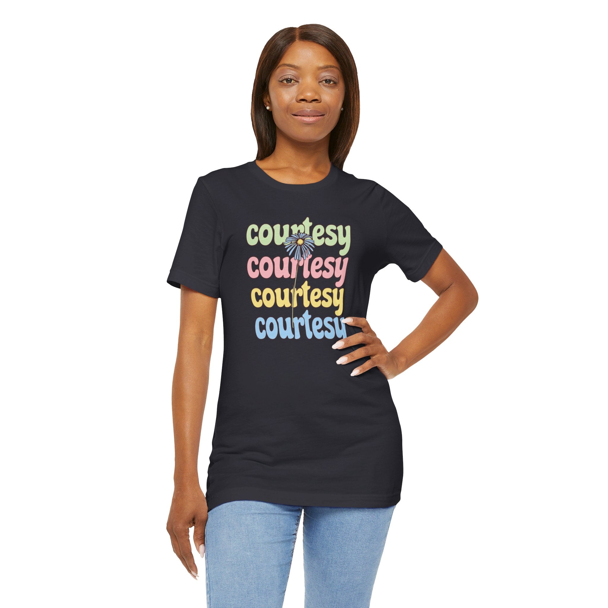 Courtesy Unisex Jersey Short Sleeve Tee Teacher Shirt, Kindness Shirt, Stop Bullying Shirt, Teacher Appreciation Shirt, Courtesy Shirt, Back to school,