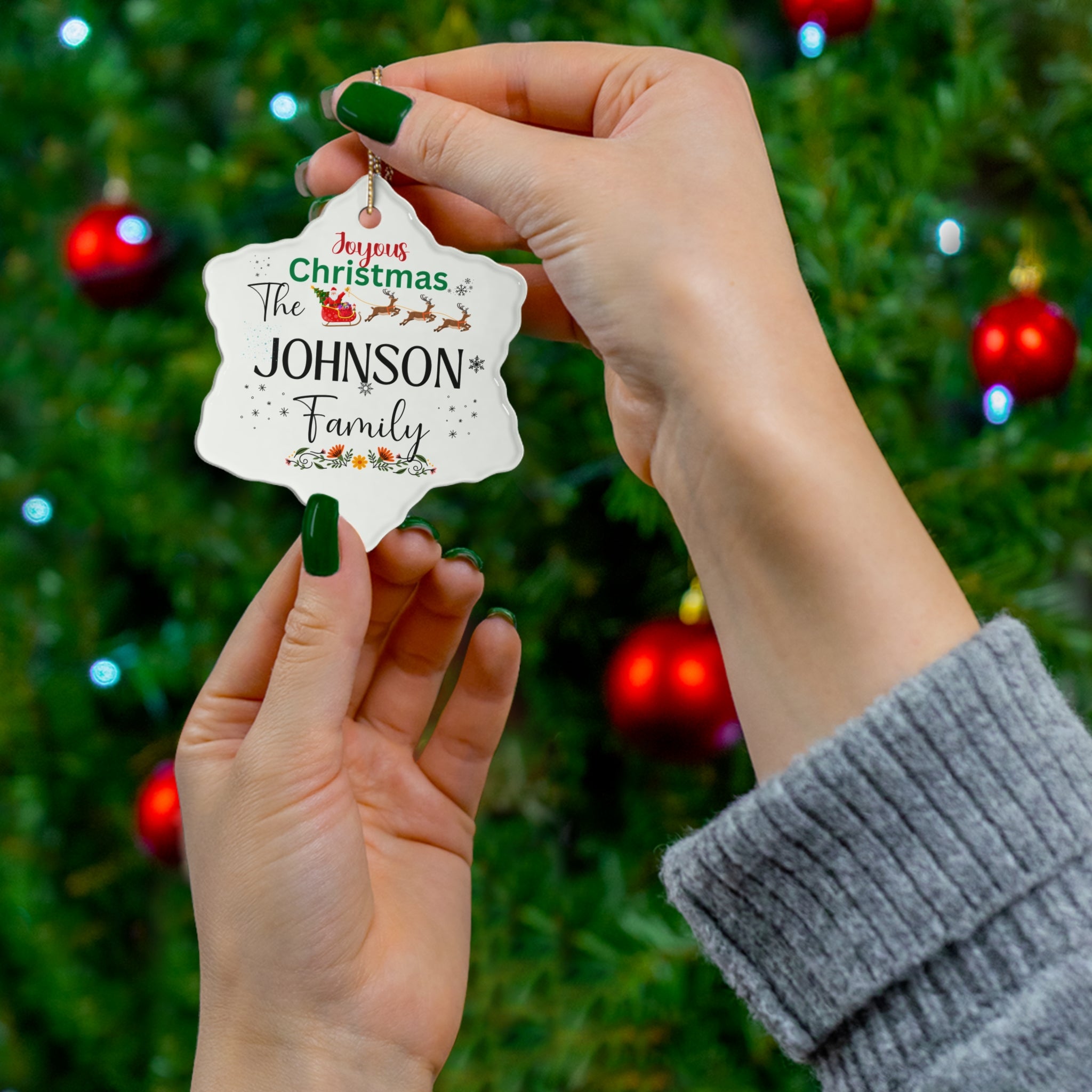 Personalized Ornament, Custom Name Ornaments, Christmas Ornaments, Christmas ornaments gift