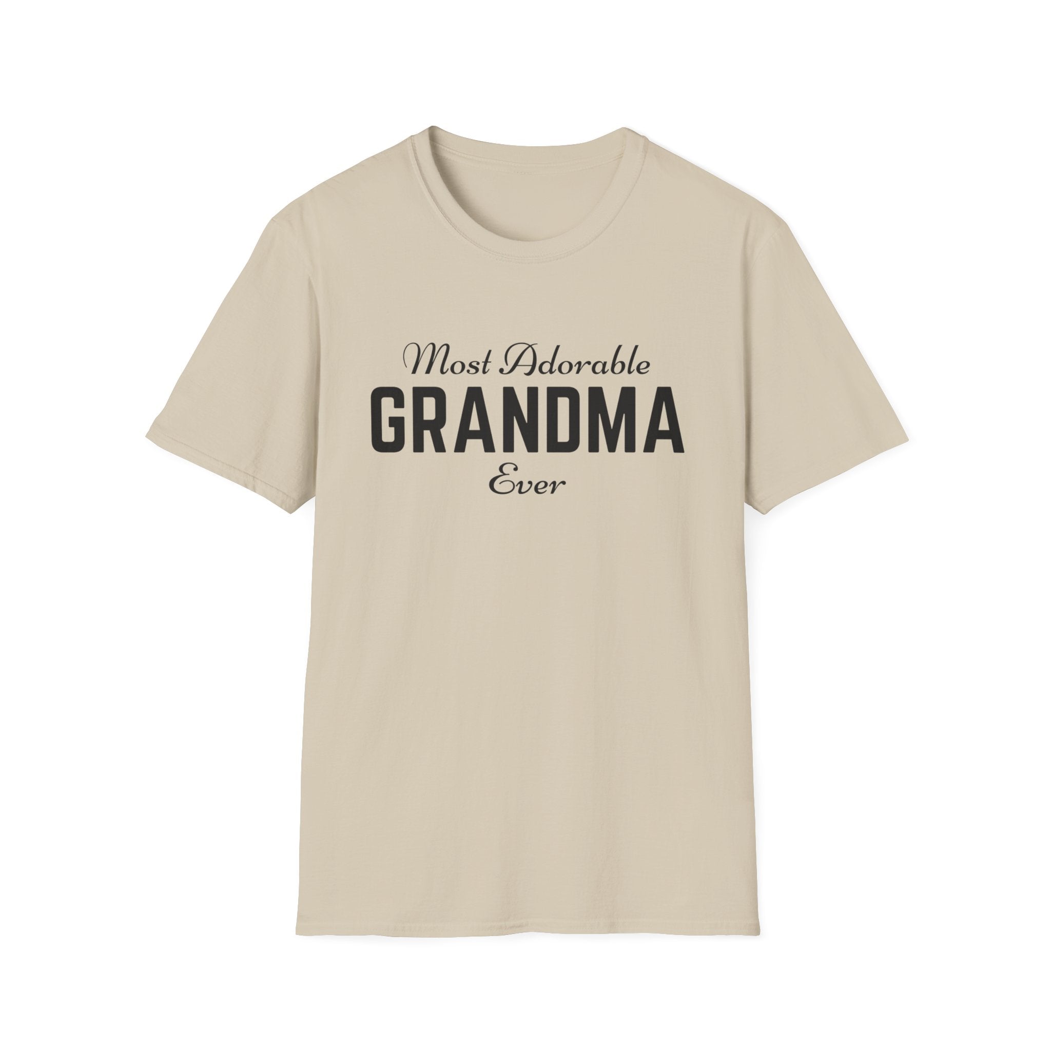 The Most Adorable Grandma ever Unisex Softstyle T-Shirt