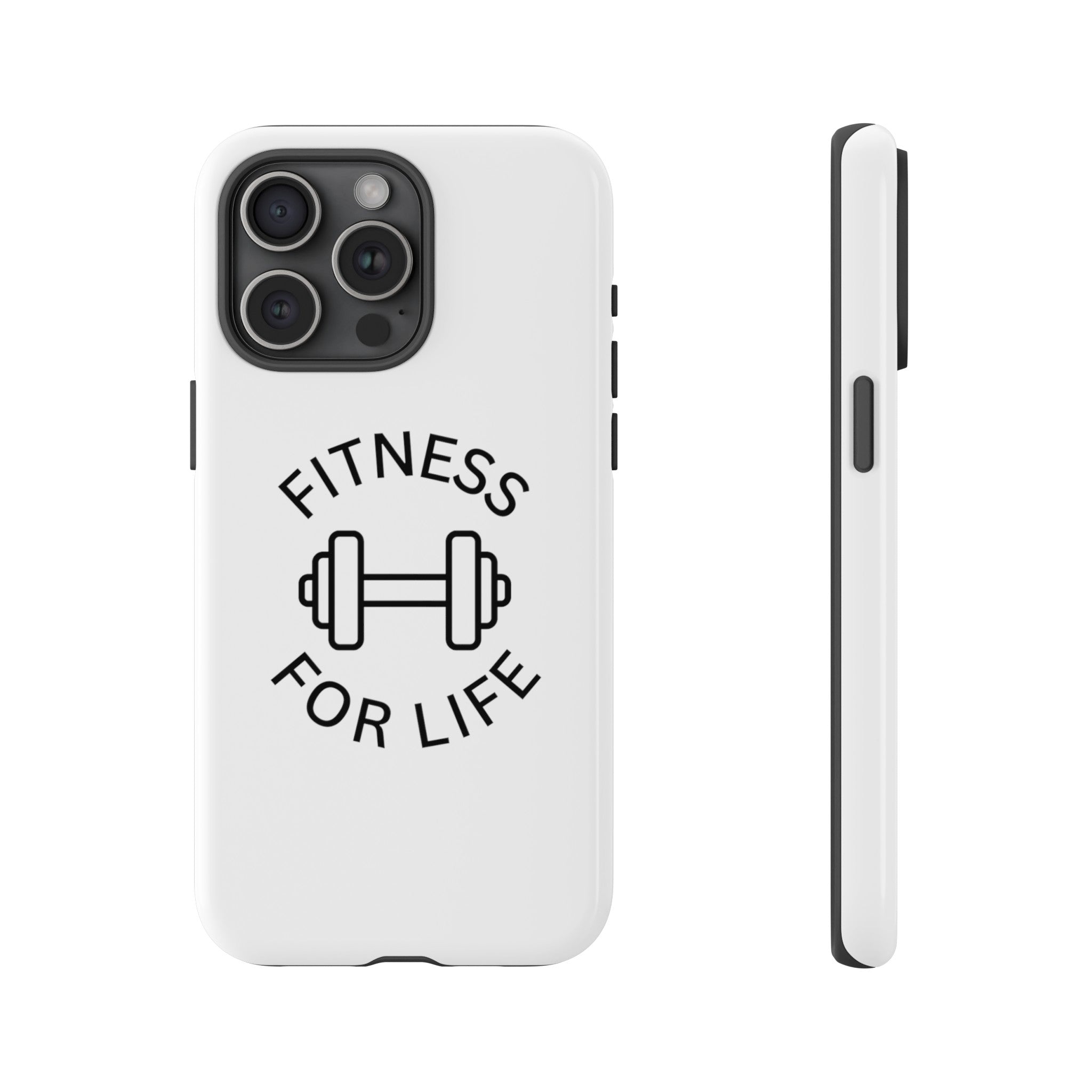 Fitness for Life Tough Iphone Cases, Iphone Case 15 Plus, Motivational Case, Iphone 15, Iphone 14, Iphone 14 Plus, Iphone 13, Iphone 12, Iphone 11