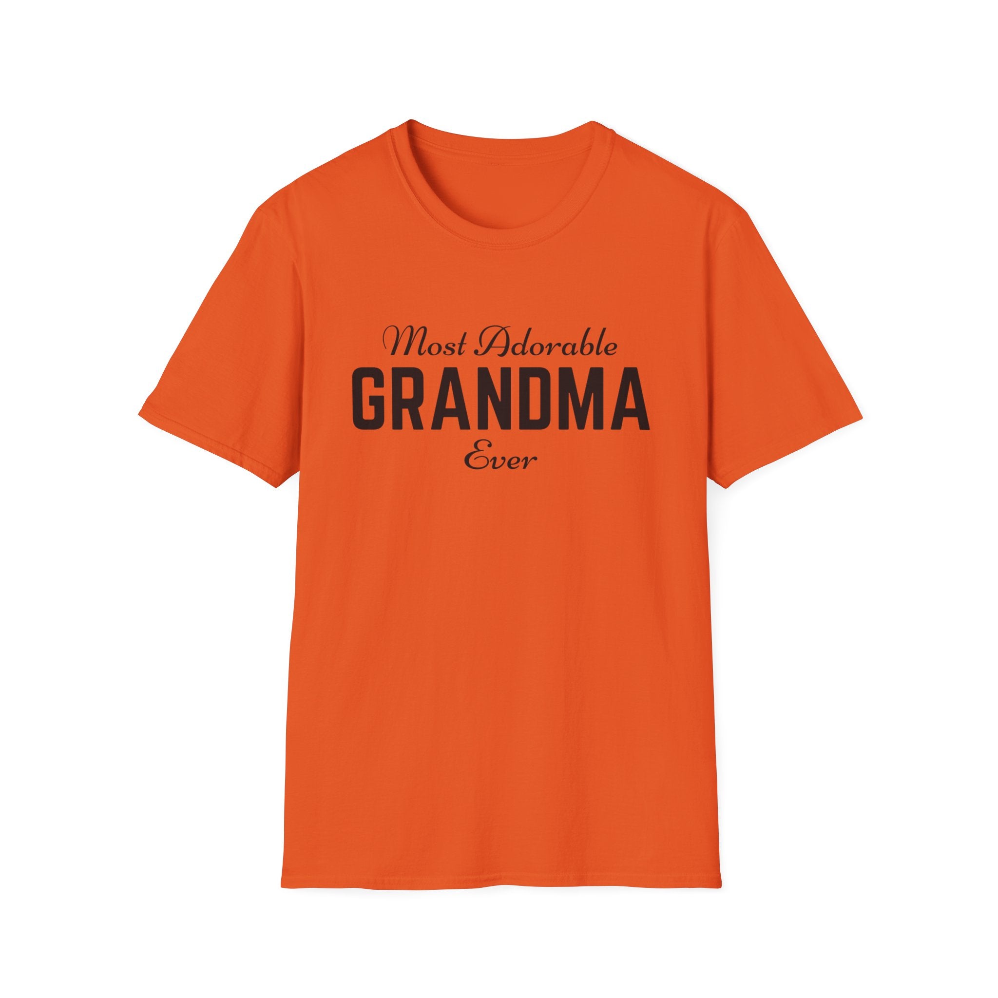 The Most Adorable Grandma ever Unisex Softstyle T-Shirt