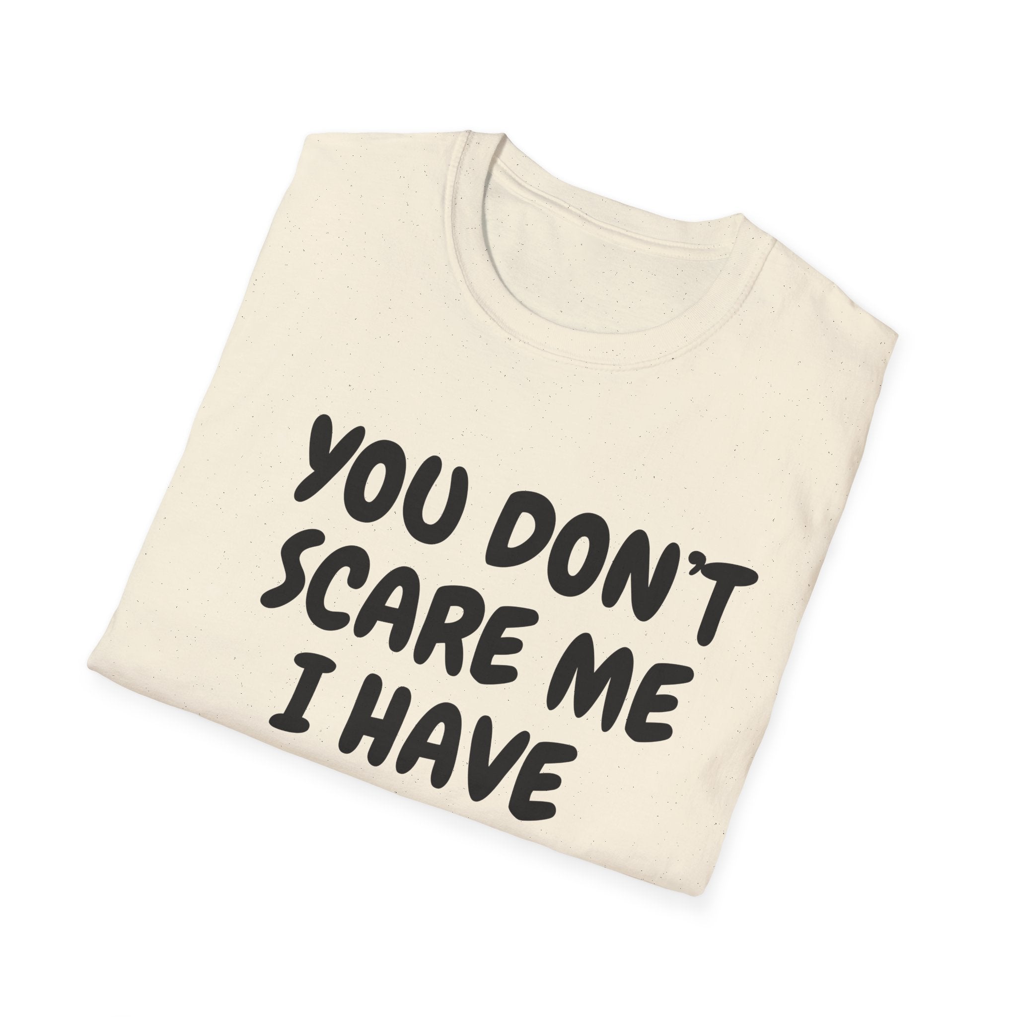 You Don't Scare Me I have Two Girls Funny Dad T-shirt, Father's Day Gift, Gift for Dad, Dad Shirt, Men's T-shirt