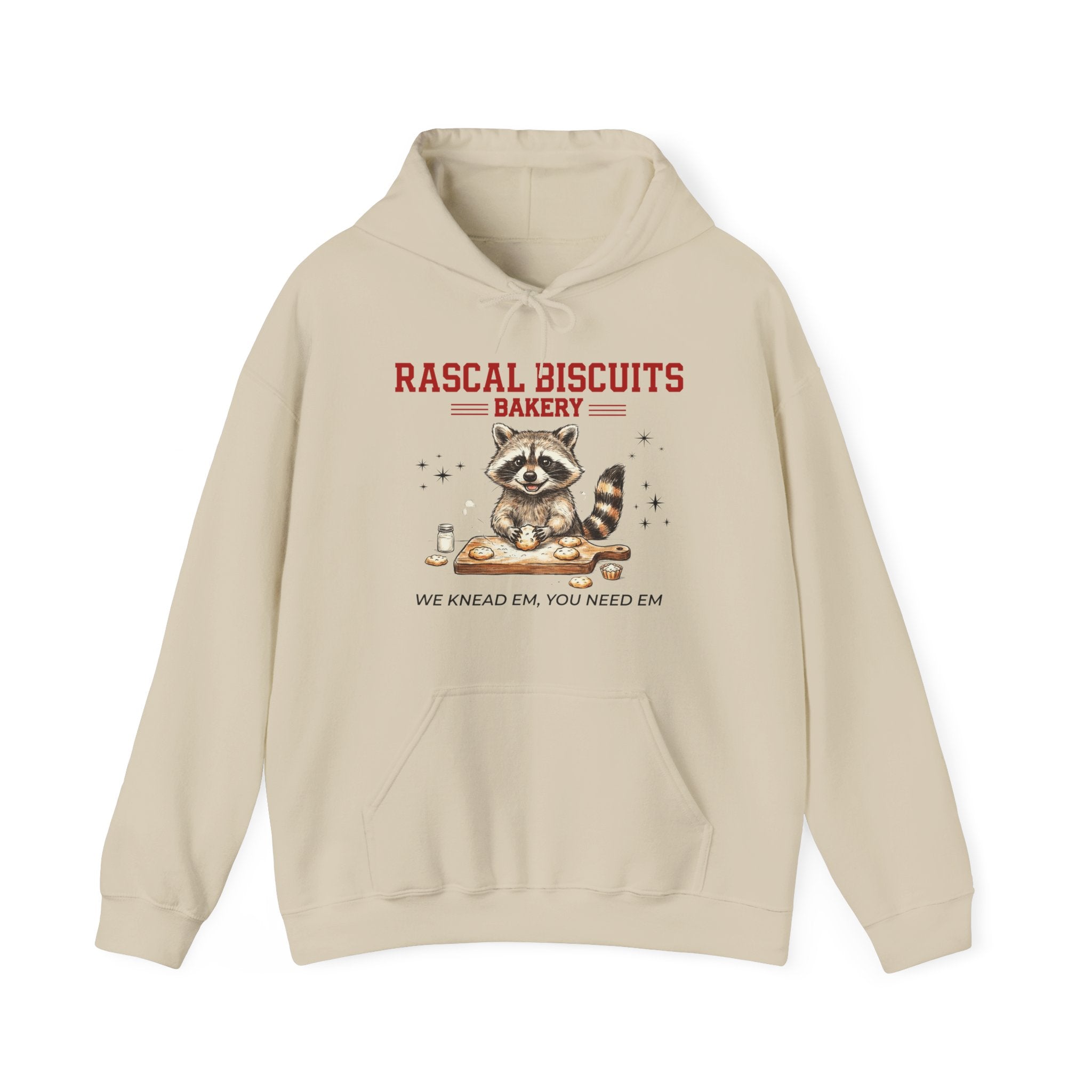Funny Raccoon Hoodies, Rascal Biscuits Bakery Sweater, Sarcastic Sweatshirts