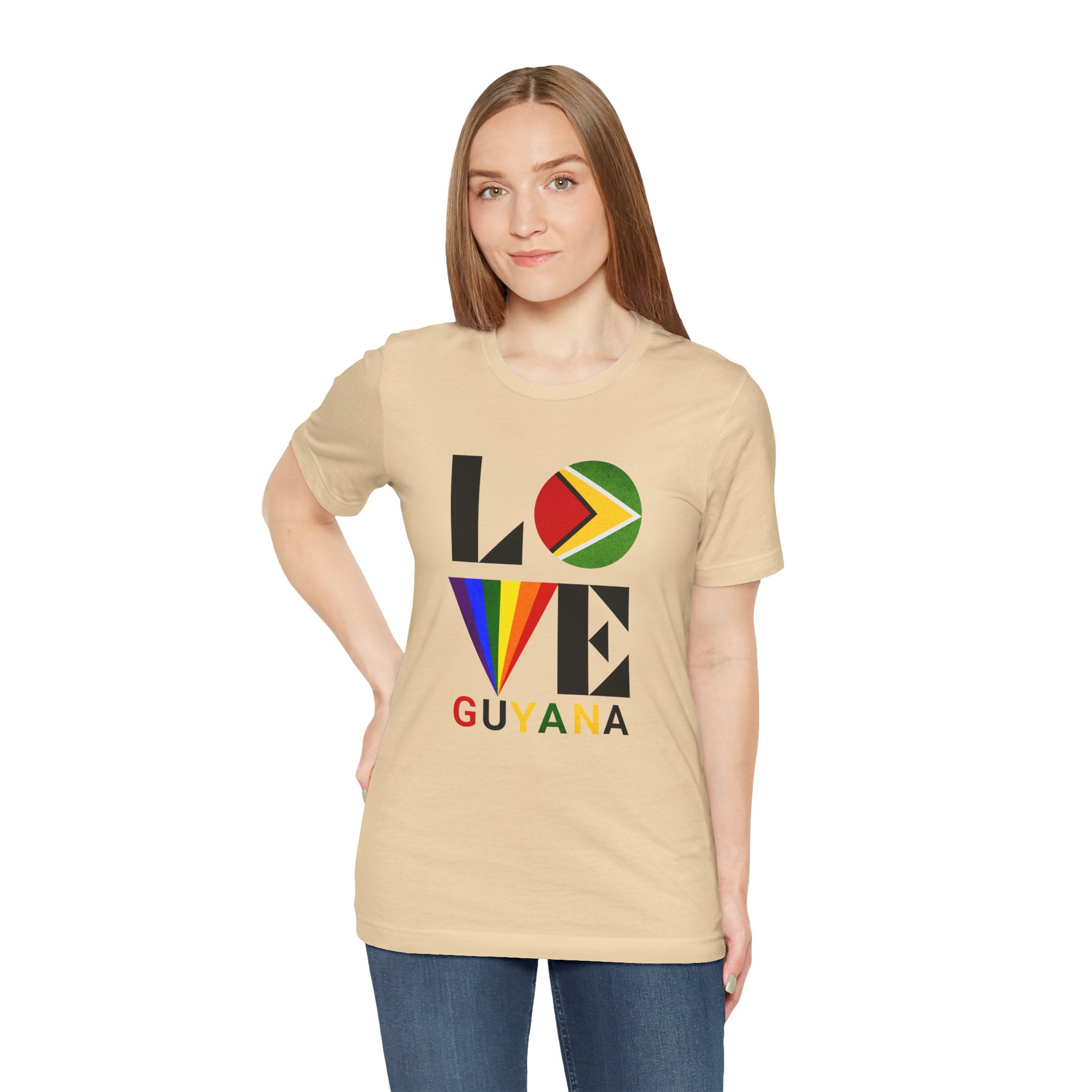 Love Guyana T-shirt, Gift for Him, Gift for Her, Gift for Guyanese