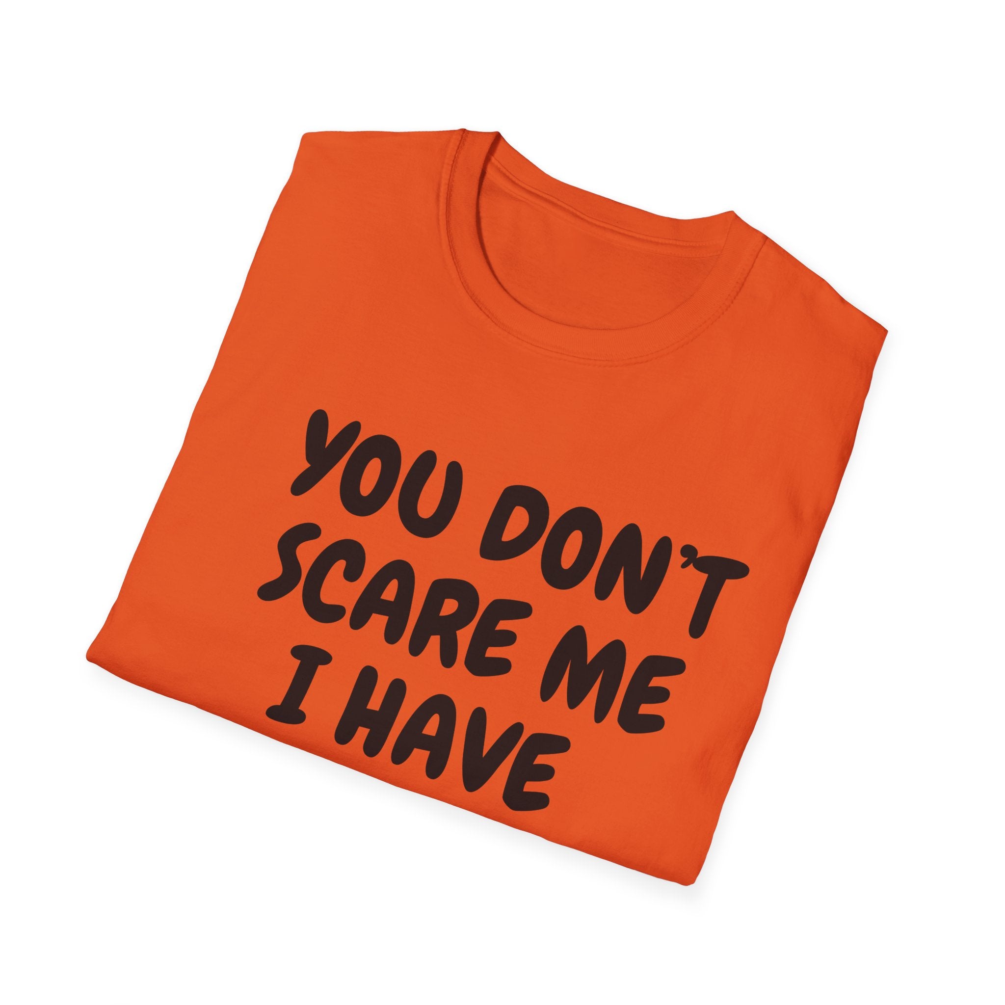 You Don't Scare Me I have Two Girls Funny Dad T-shirt, Father's Day Gift, Gift for Dad, Dad Shirt, Men's T-shirt