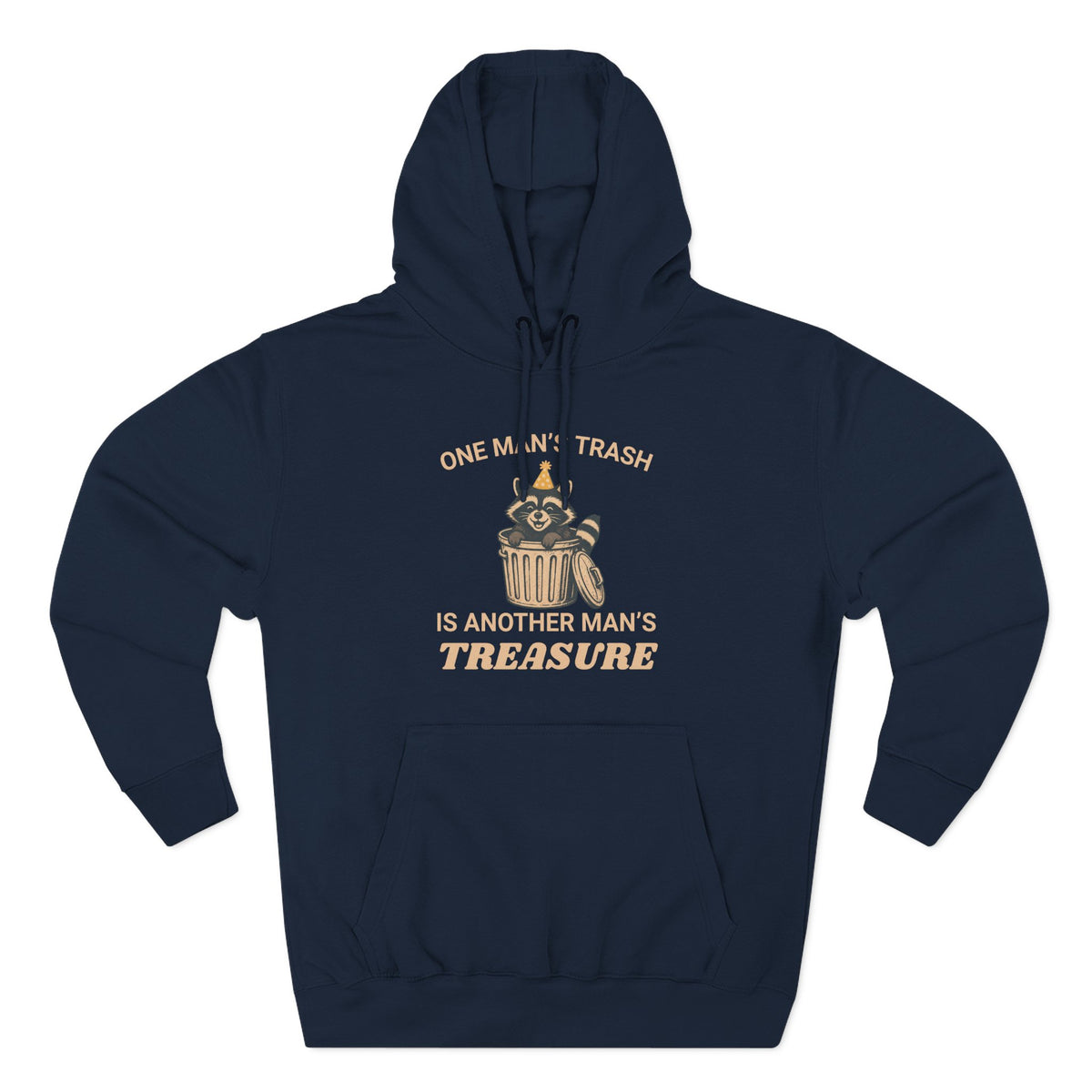 Funny Raccoon Sweater, One Man's Trash is another Man's Treasure, Funny Gift