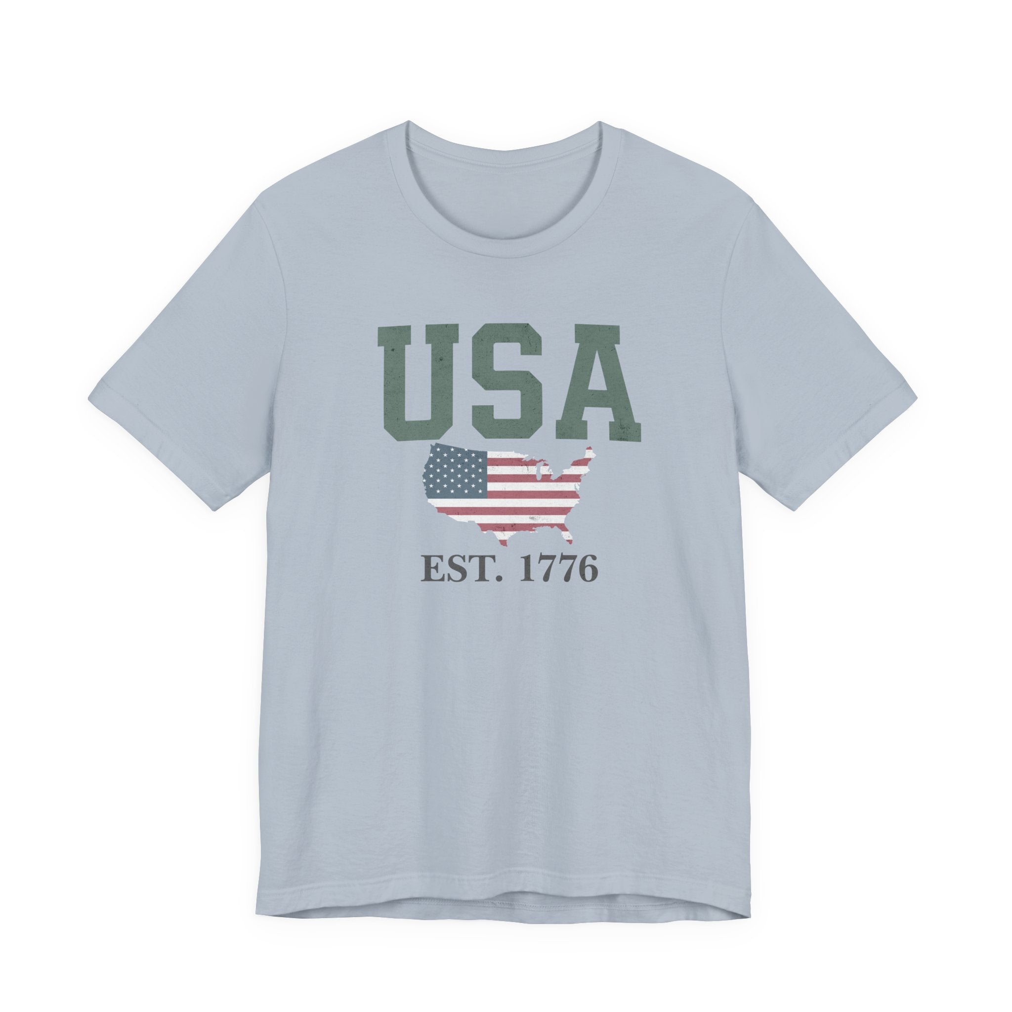 USA EST. 1776 Shirt, 4th July Shirt, USA Flag, USA Souvenir, Gift for Him, Gift for Her