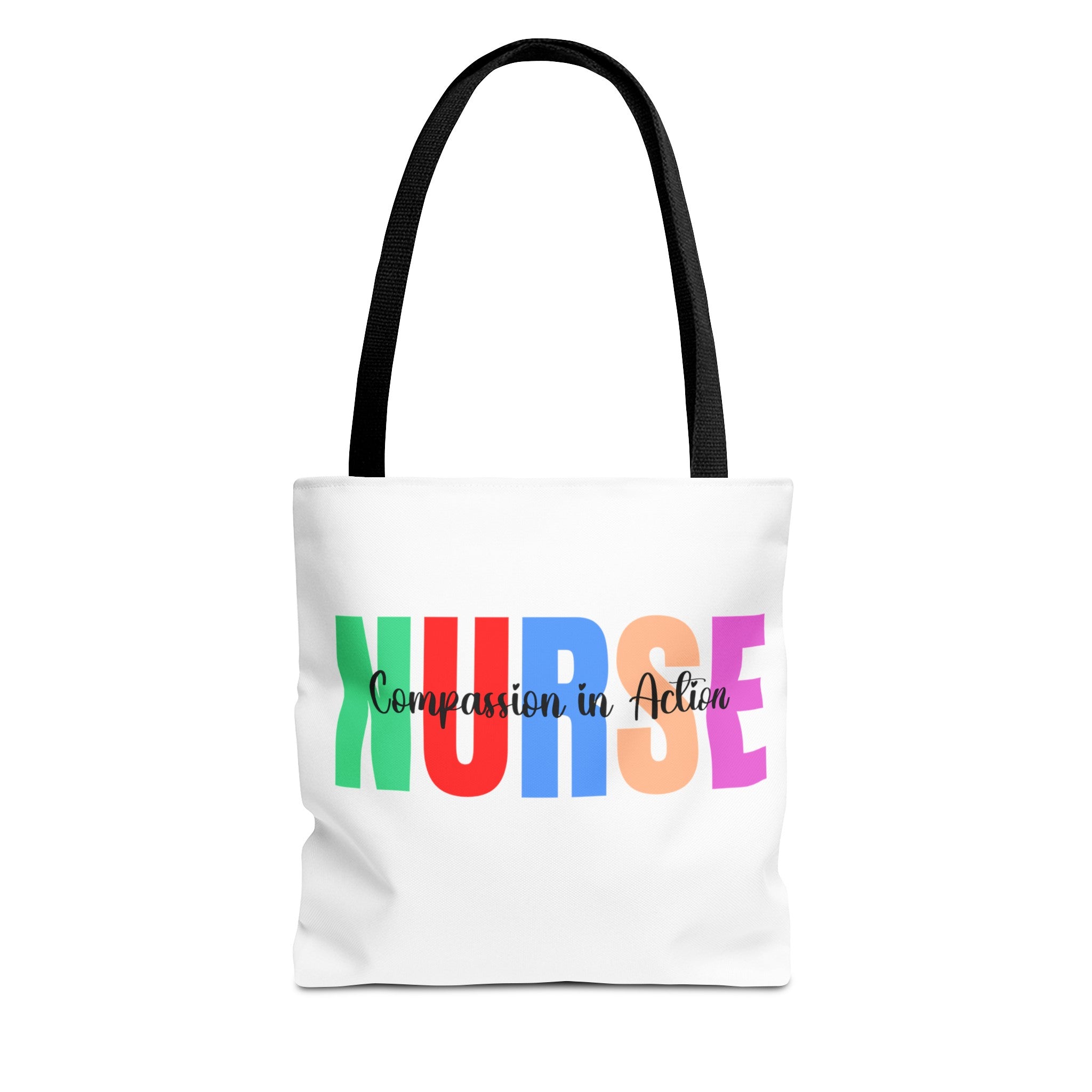 Nurse Compassion In Action Tote Bag (AOP)