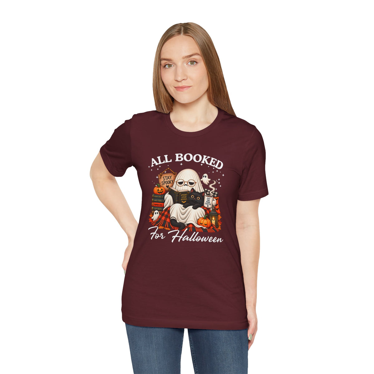 All Booked For Halloween Shirt, Funny Halloween Gift