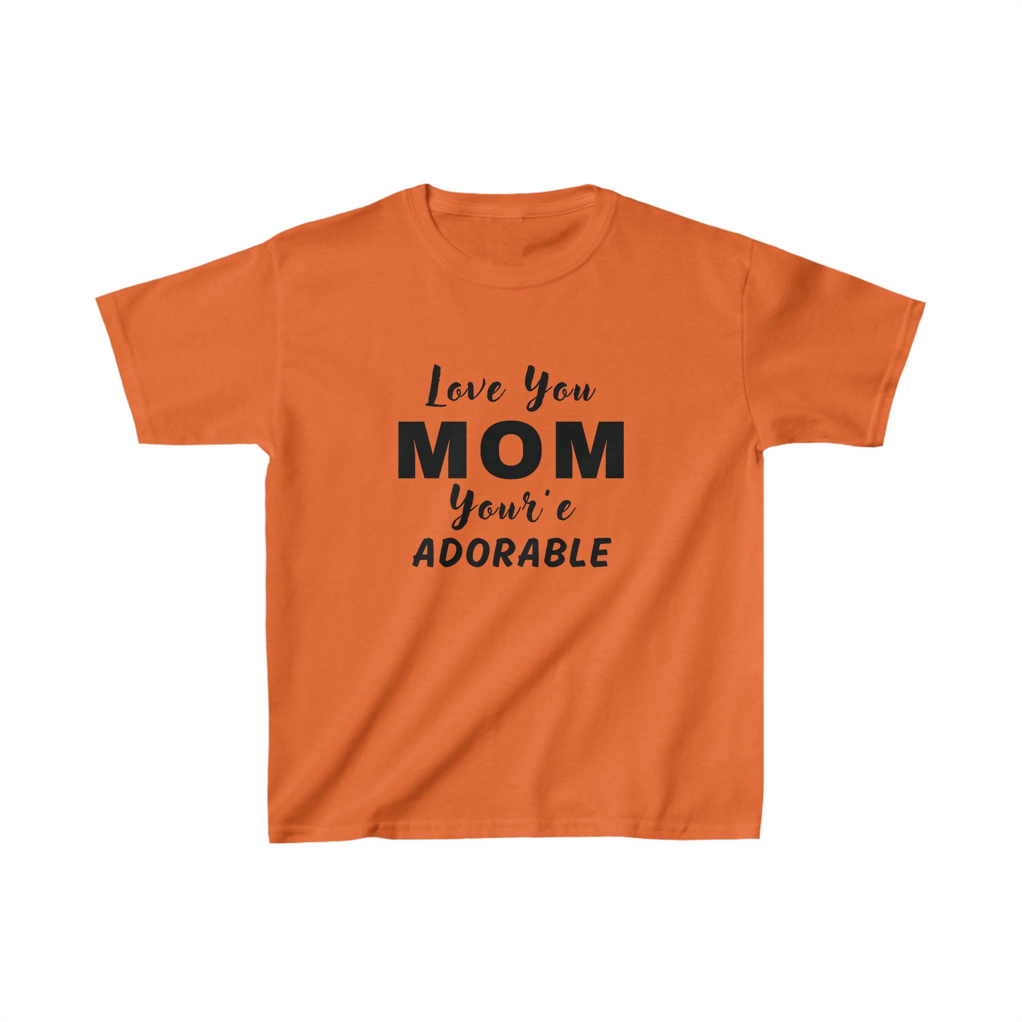 Happy Mother's day, My Mom is Adorable Kids Heavy Cotton™ Tee, Mom appreciation day, Gift from Kid, Gift for Mom