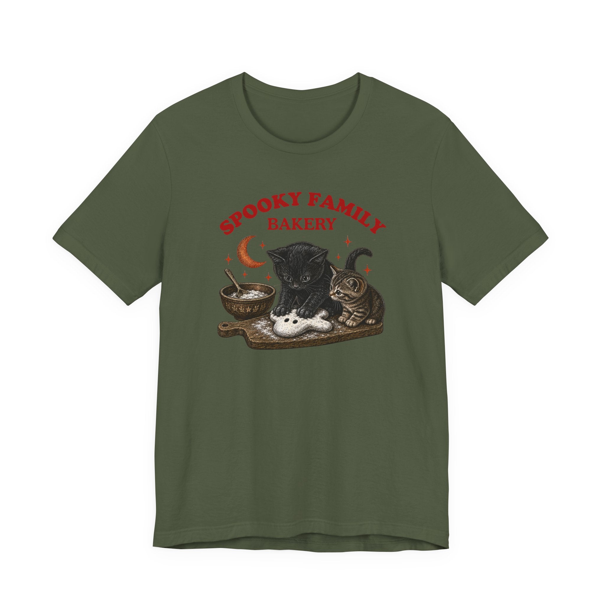 Spooky Halloween Shirts, Halloween cat Shirt, Cat mom gifts, Cat lover shirt, Cat lover gifts, Spooky Family Bakery