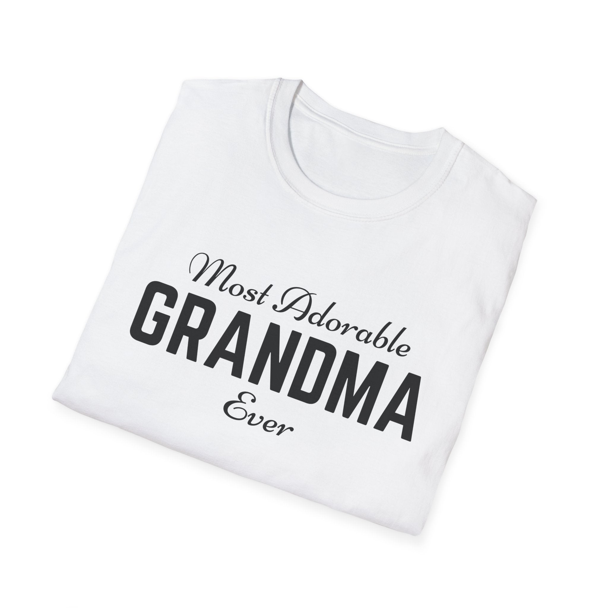 The Most Adorable Grandma ever Unisex Softstyle T-Shirt