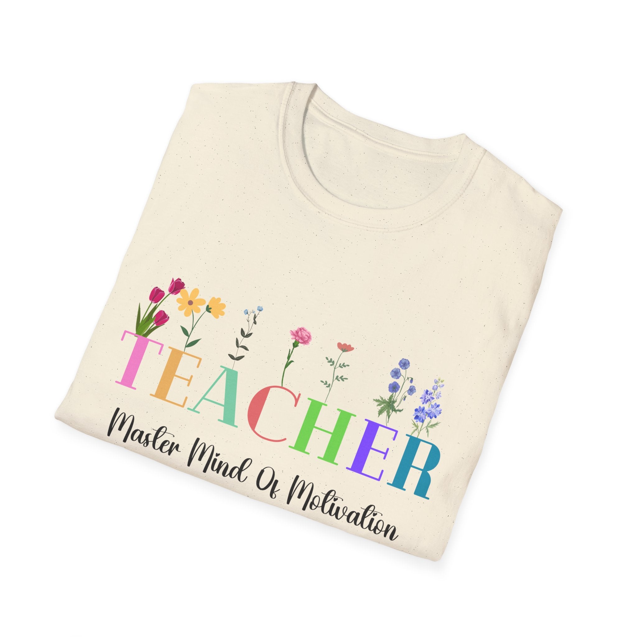 Teacher Master Mind of Motivation Unisex Softstyle T-Shirt