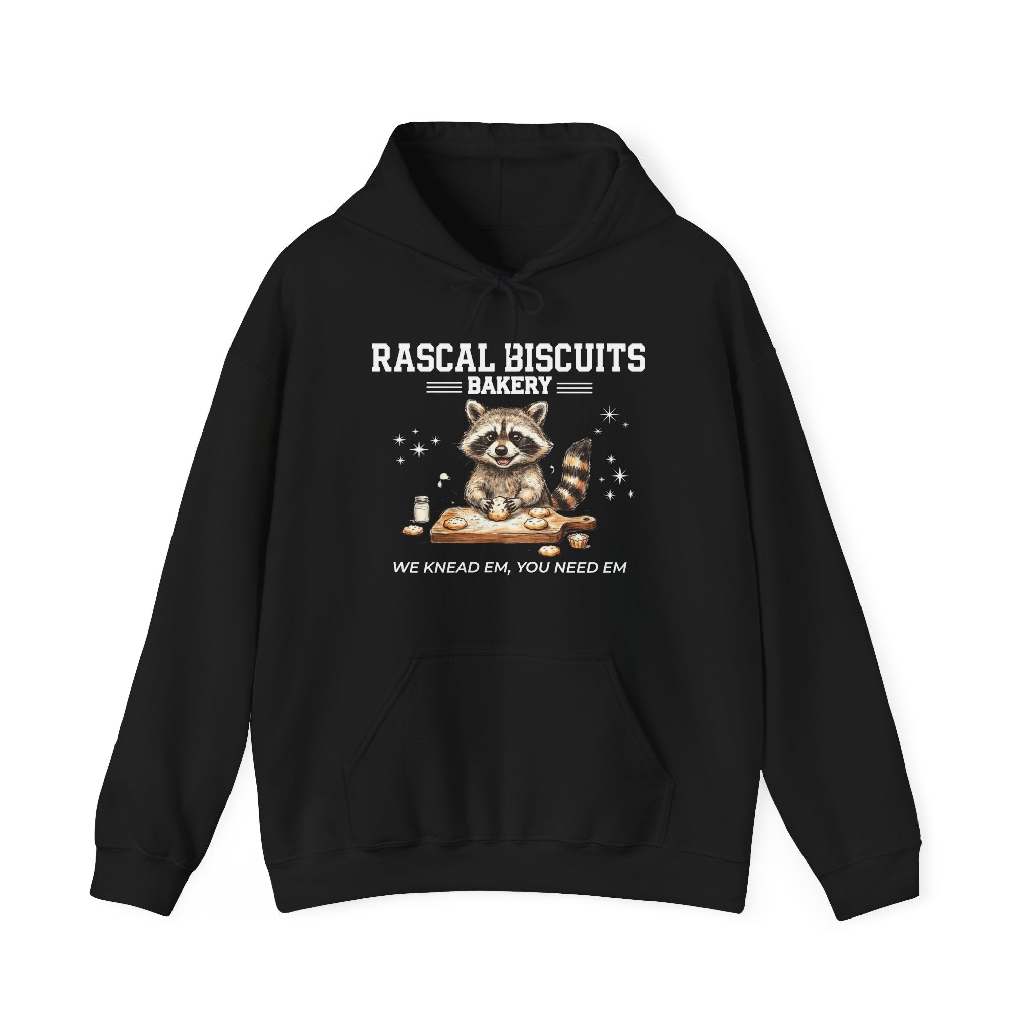 Funny Raccoon Hoodies, Rascal Biscuits Bakery Sweater, Sarcastic Sweatshirts
