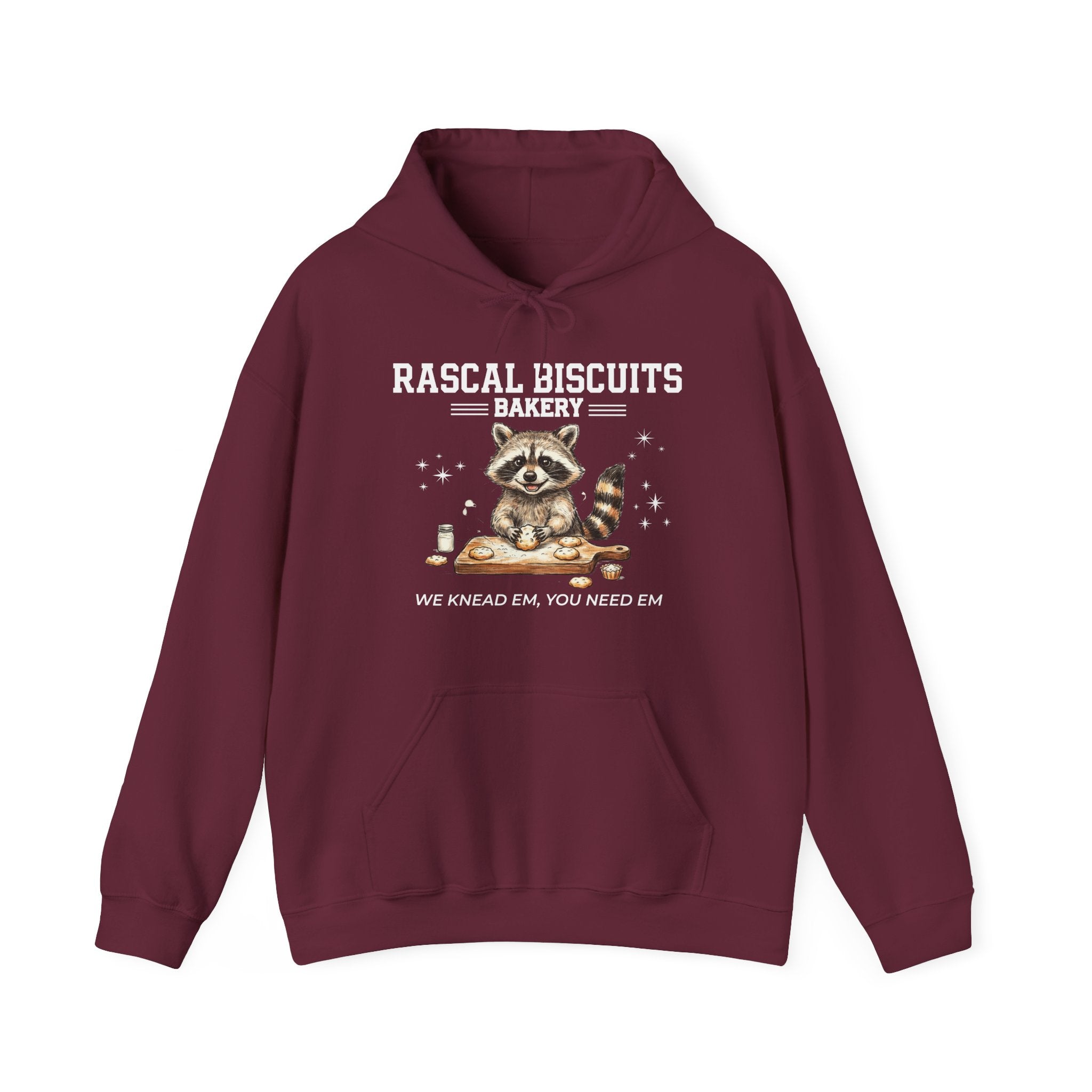 Funny Raccoon Hoodies, Rascal Biscuits Bakery Sweater, Sarcastic Sweatshirts