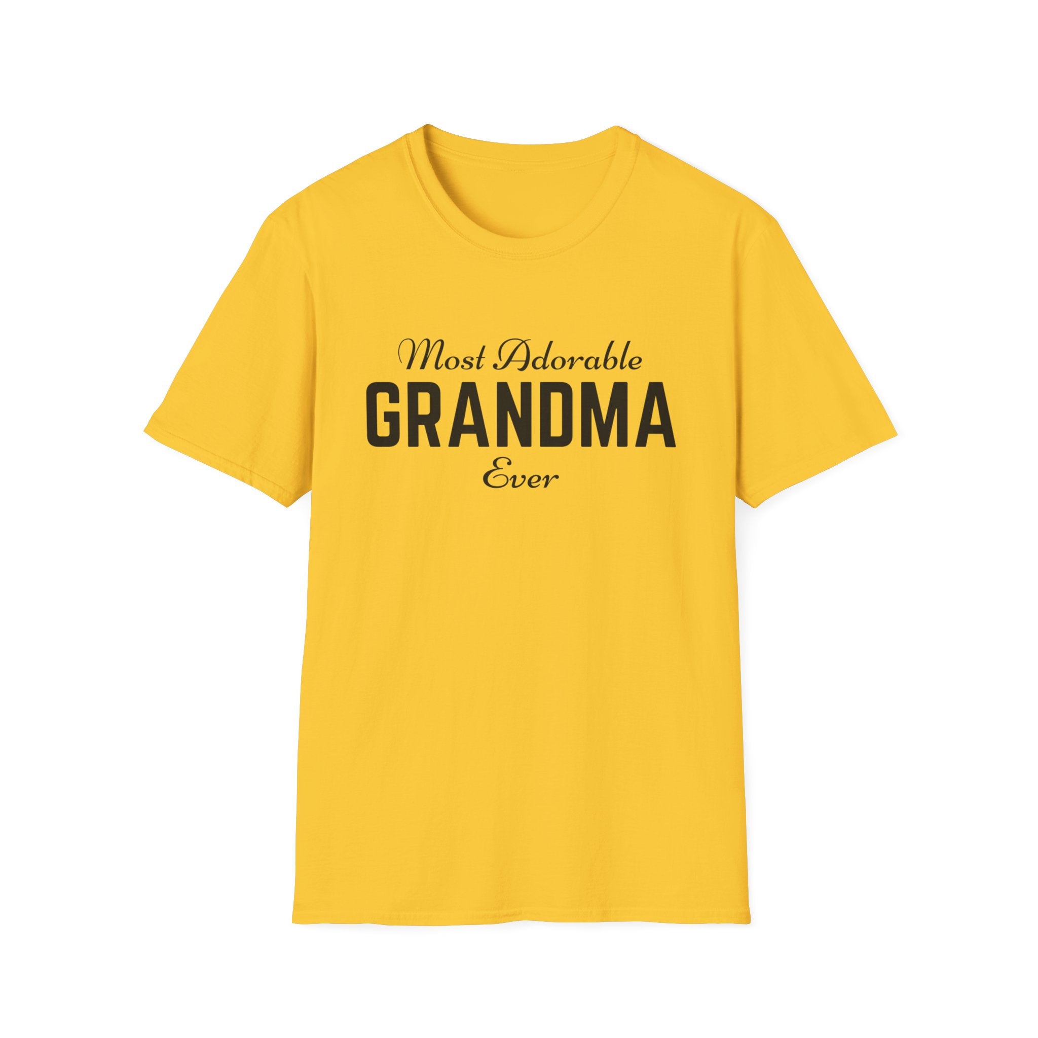 The Most Adorable Grandma ever Unisex Softstyle T-Shirt