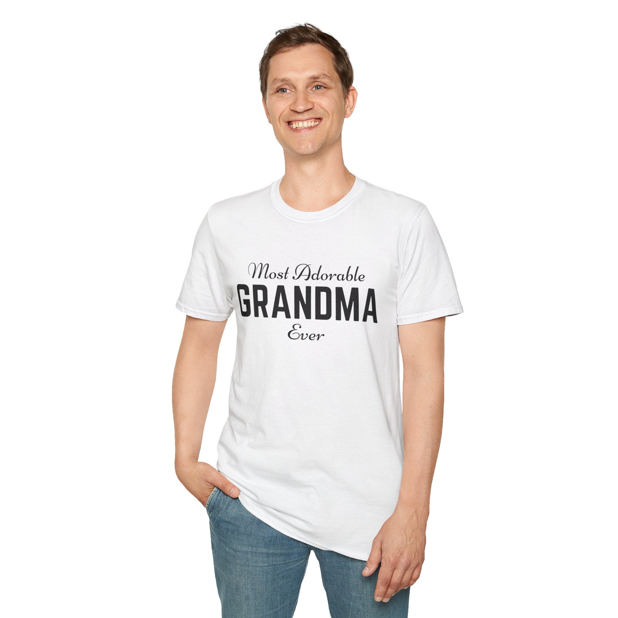 The Most Adorable Grandma ever Unisex Softstyle T-Shirt