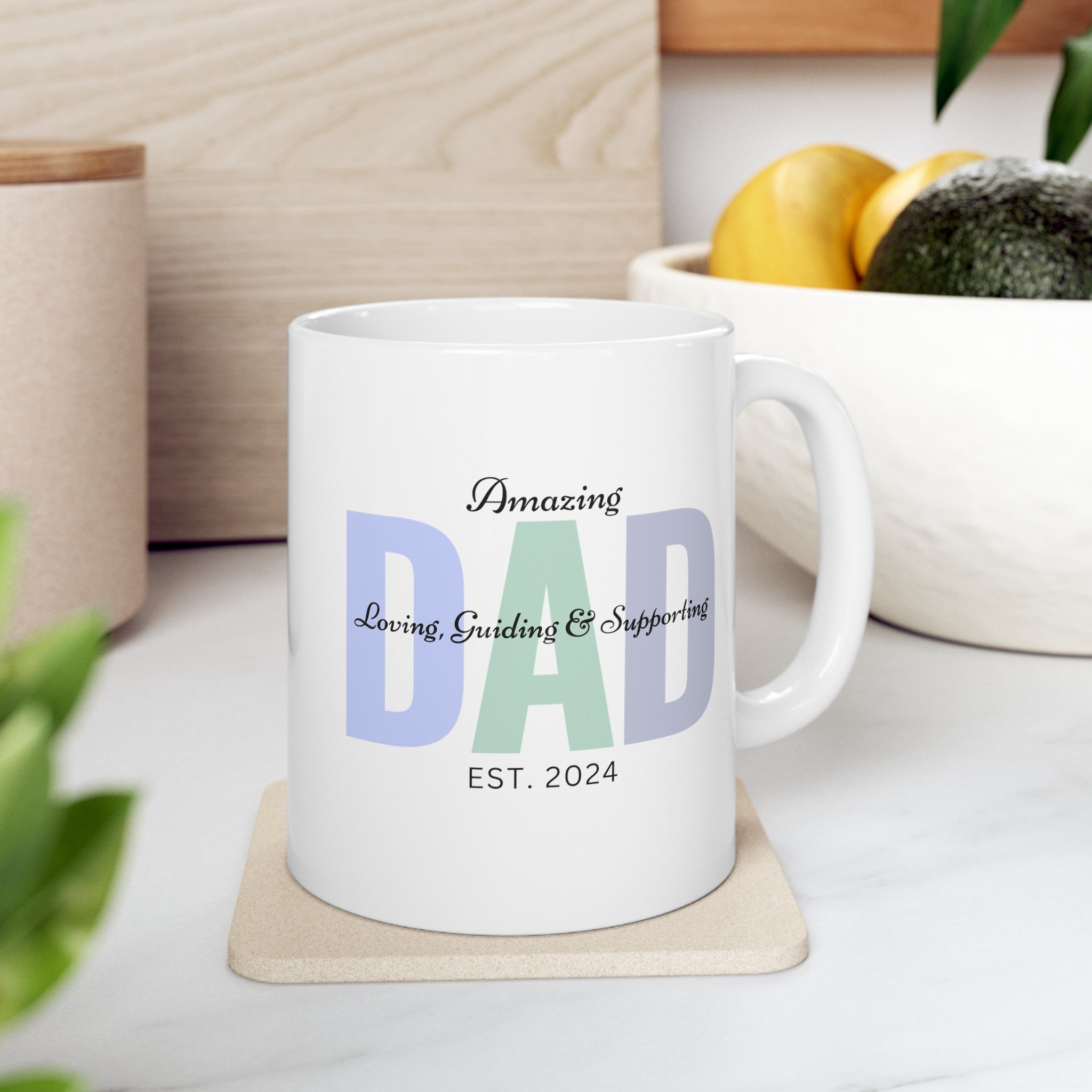 Happy Father's Day Coffee Mug, Gift for Dad, Father's Day Gift, Dad's Mug, Amazing Dad Gift, Dad's Coffee Cup