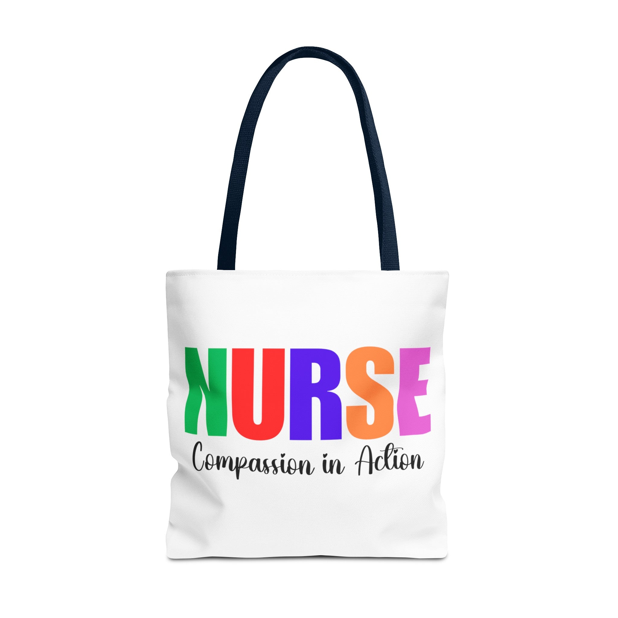 Nurse, Compassion In Action Tote Bag, Gift for Nurse, Nurse Appreciation Gift, Nurse Graduation Gift