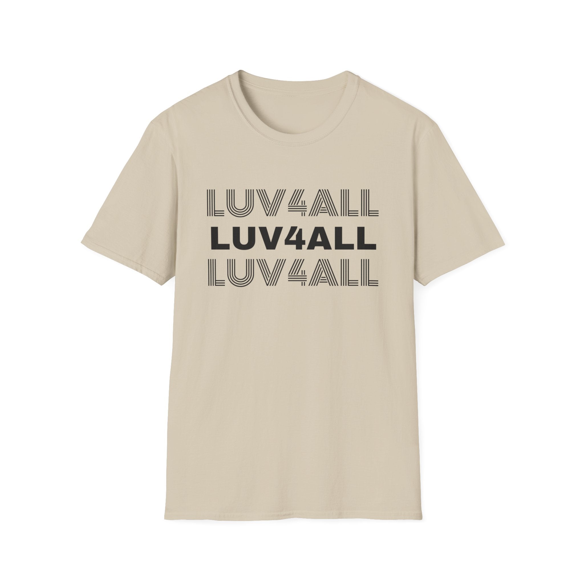 Luv4ALL Unisex Softstyle Crew Neck T-Shirt, Kindness Shirt