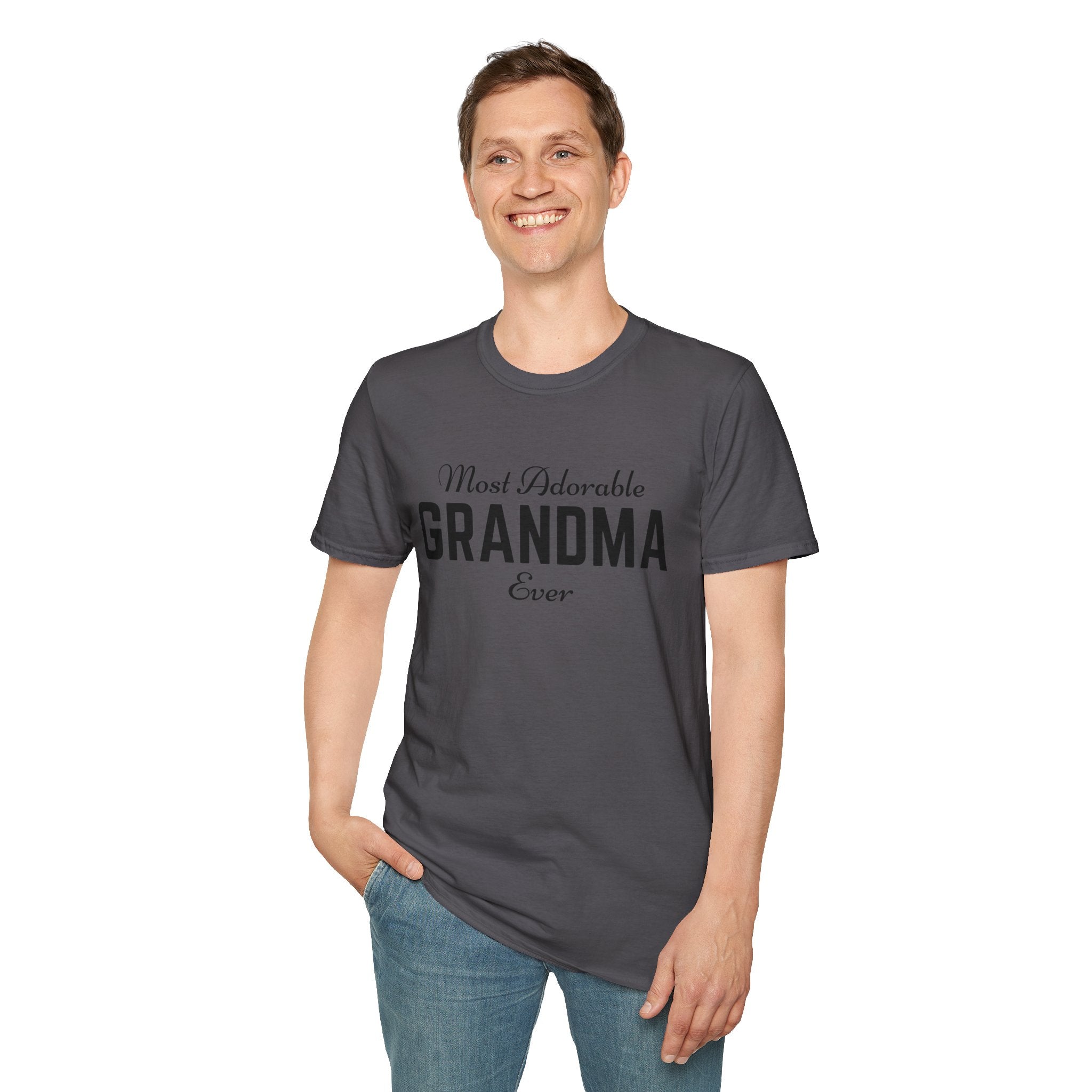 The Most Adorable Grandma ever Unisex Softstyle T-Shirt