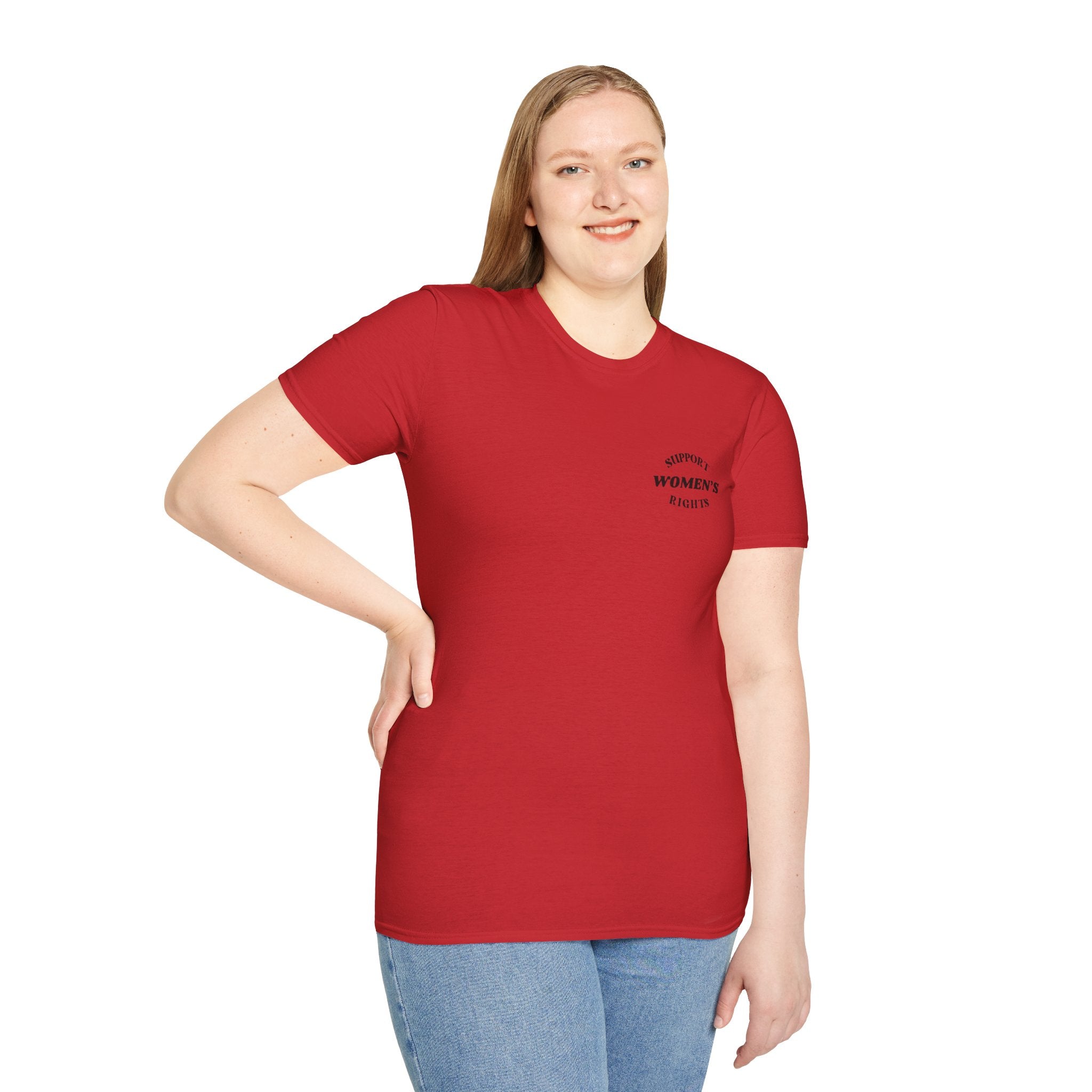 Support Women's Rights Unisex Softstyle T-Shirt