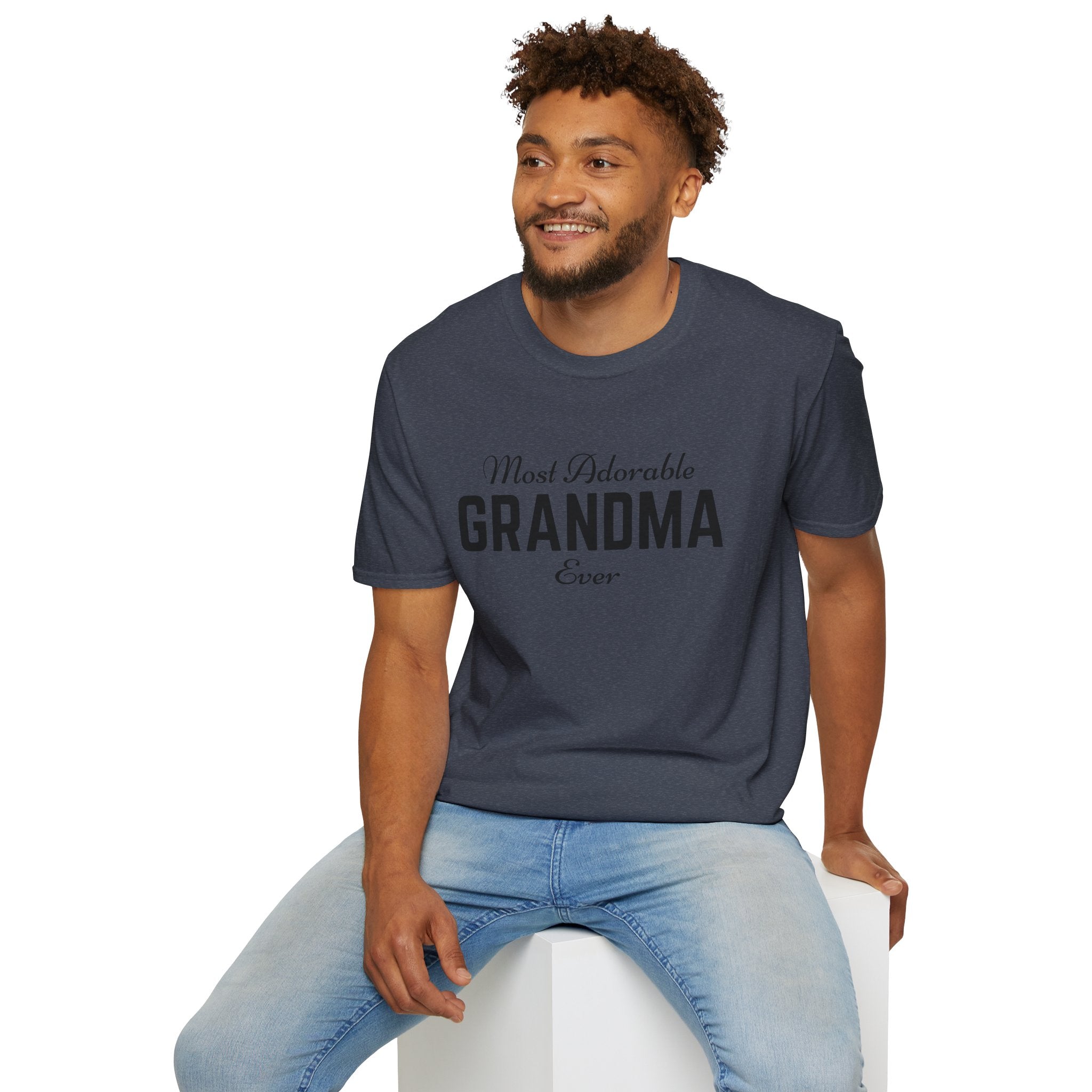 The Most Adorable Grandma ever Unisex Softstyle T-Shirt