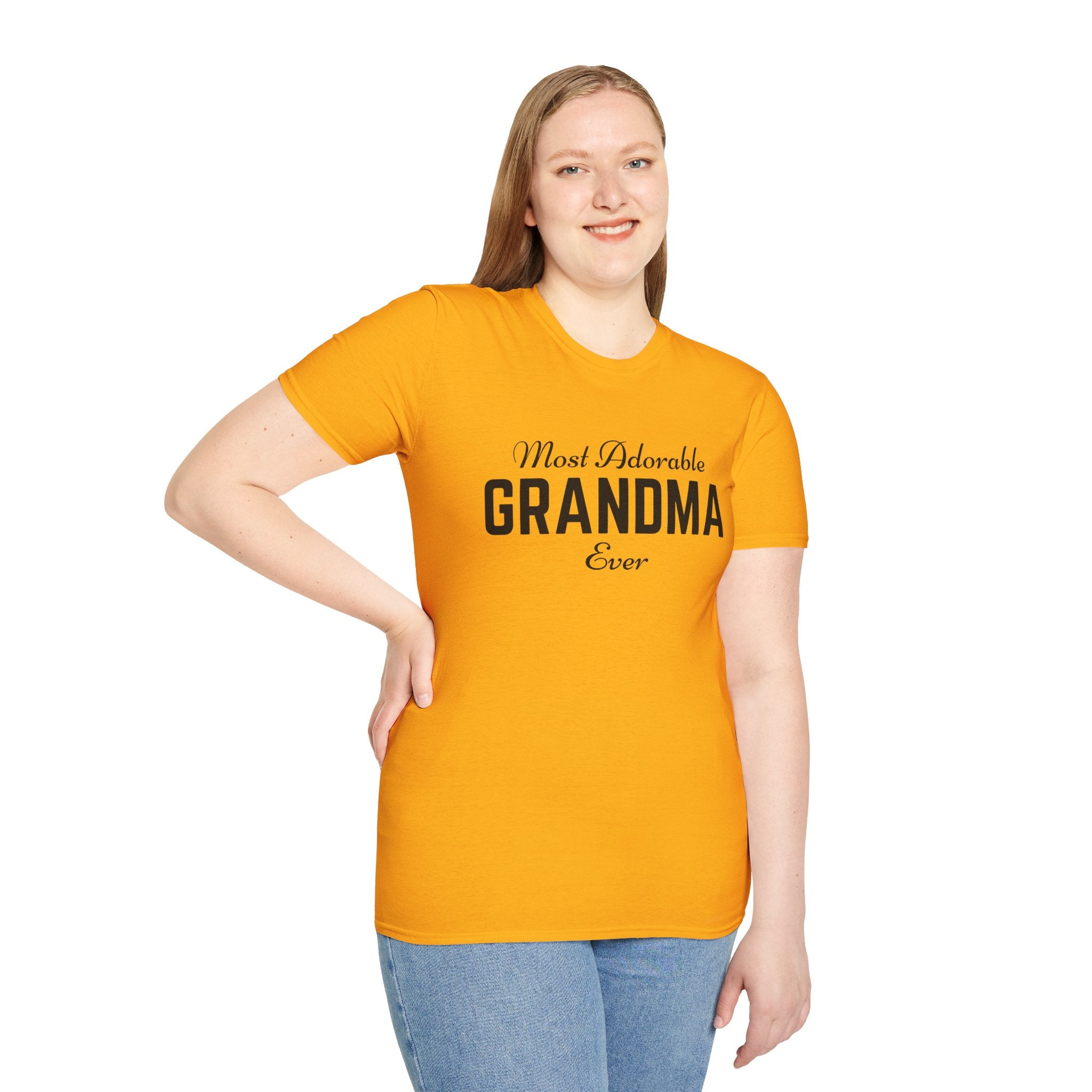 The Most Adorable Grandma ever Unisex Softstyle T-Shirt