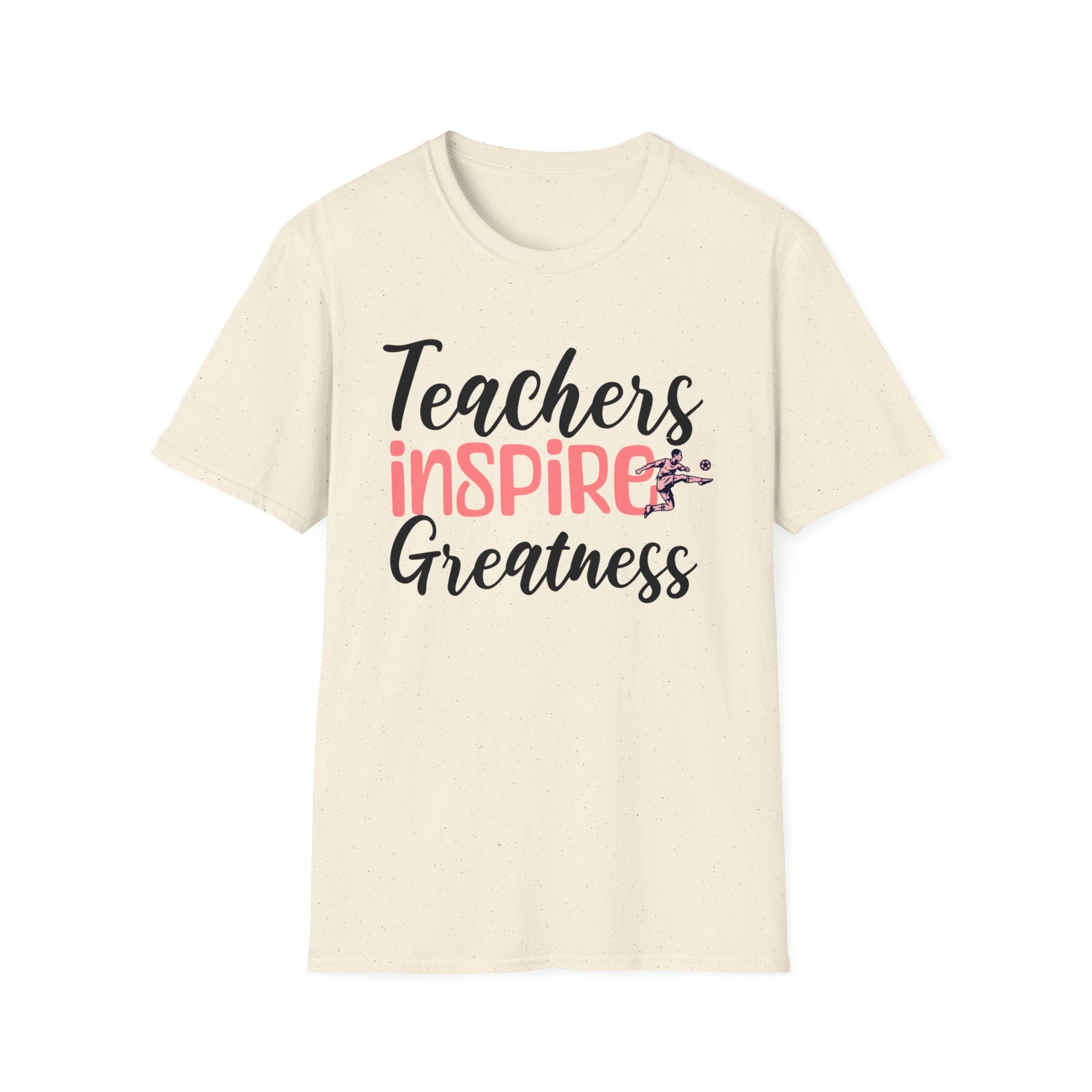 Teachers Inspire Greatness Unisex Softstyle T-Shirt