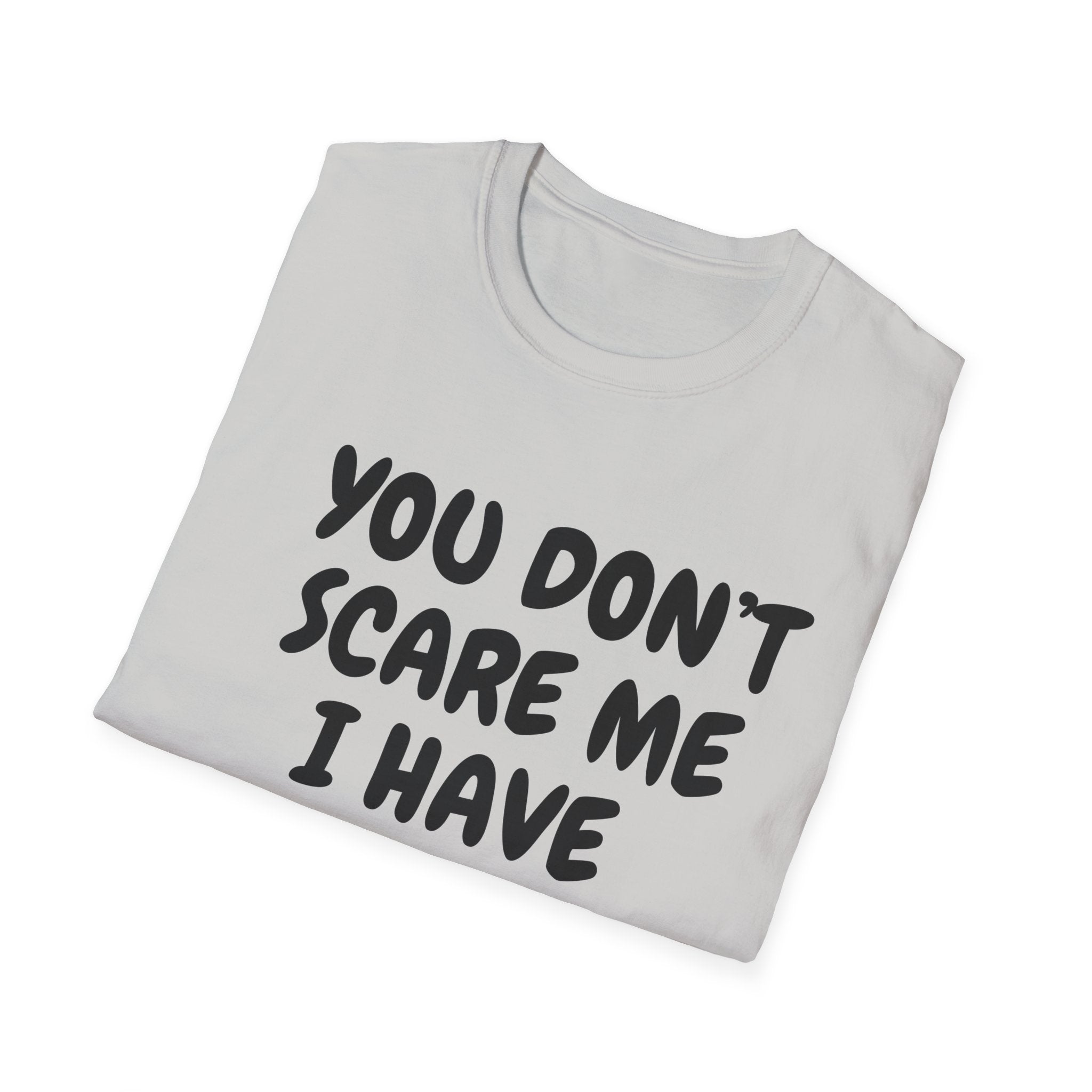 You Don't Scare Me I have Two Girls Funny Dad T-shirt, Father's Day Gift, Gift for Dad, Dad Shirt, Men's T-shirt