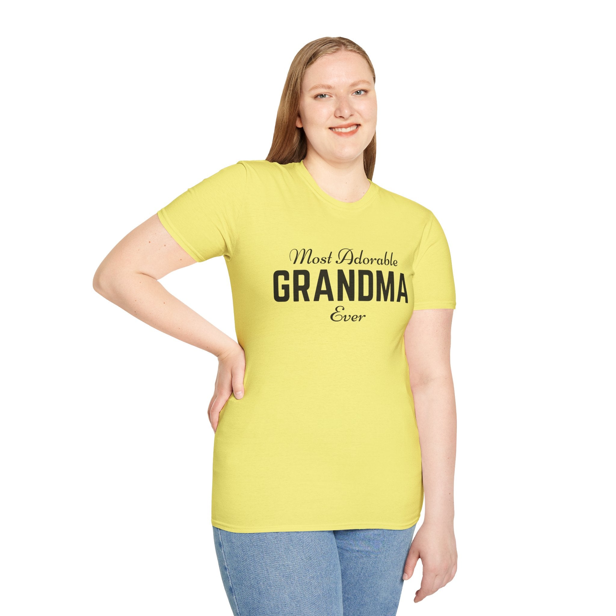 The Most Adorable Grandma ever Unisex Softstyle T-Shirt