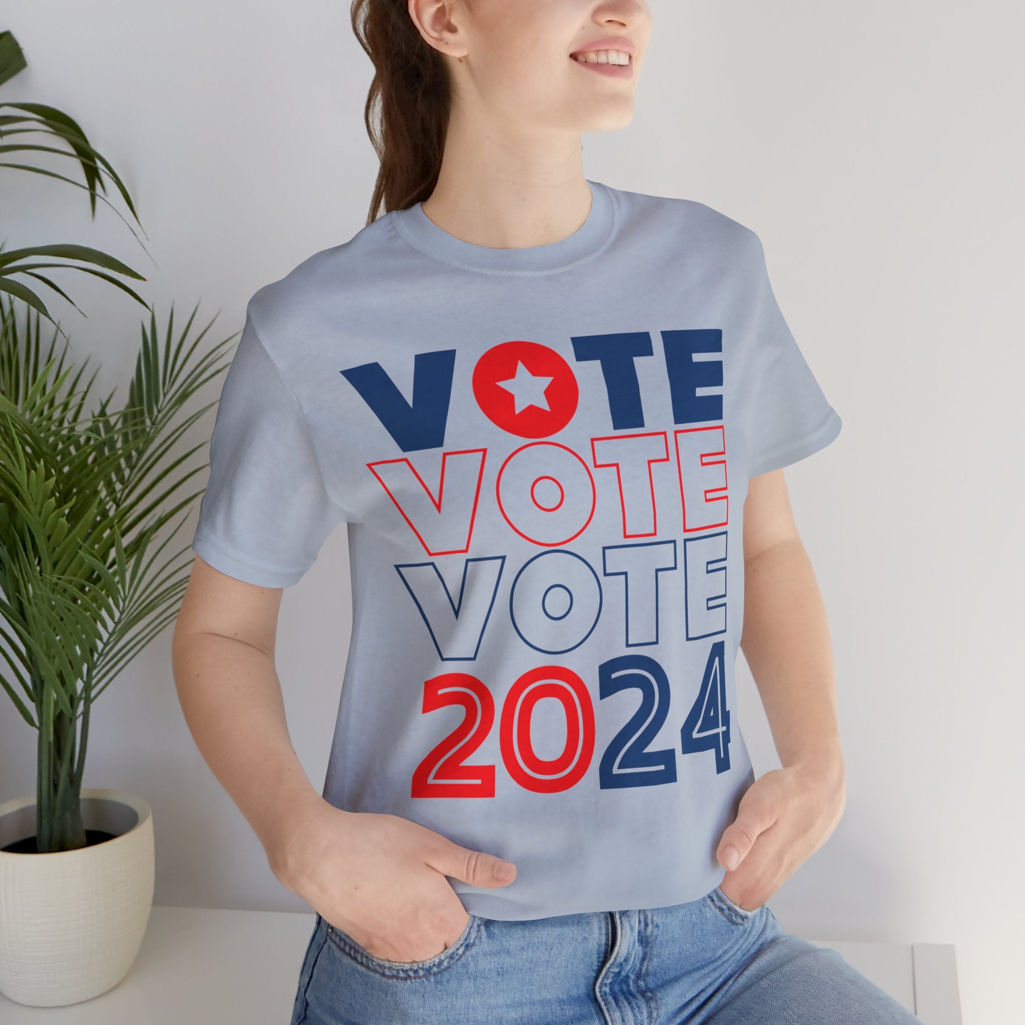 Vote 2024 Unisex Jersey Short Sleeve Tee