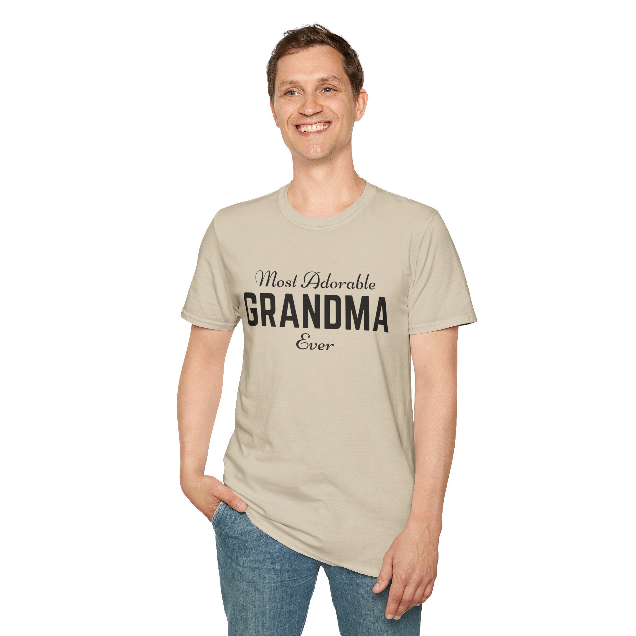 The Most Adorable Grandma ever Unisex Softstyle T-Shirt