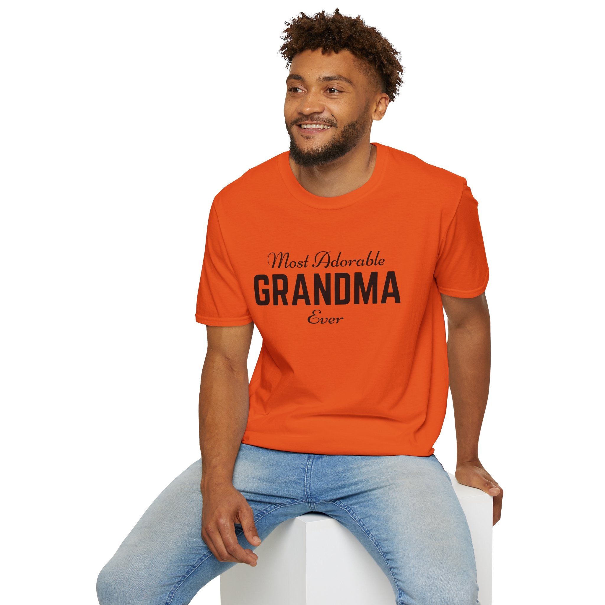 The Most Adorable Grandma ever Unisex Softstyle T-Shirt