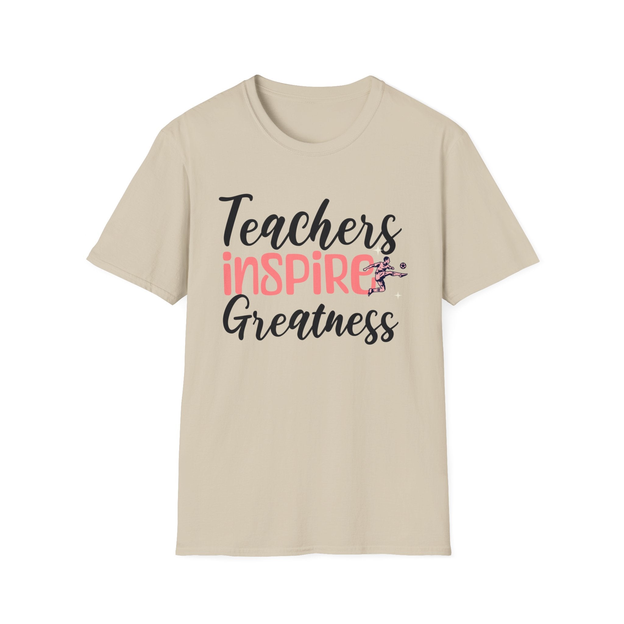 Teachers Inspire Greatness Unisex Softstyle T-Shirt