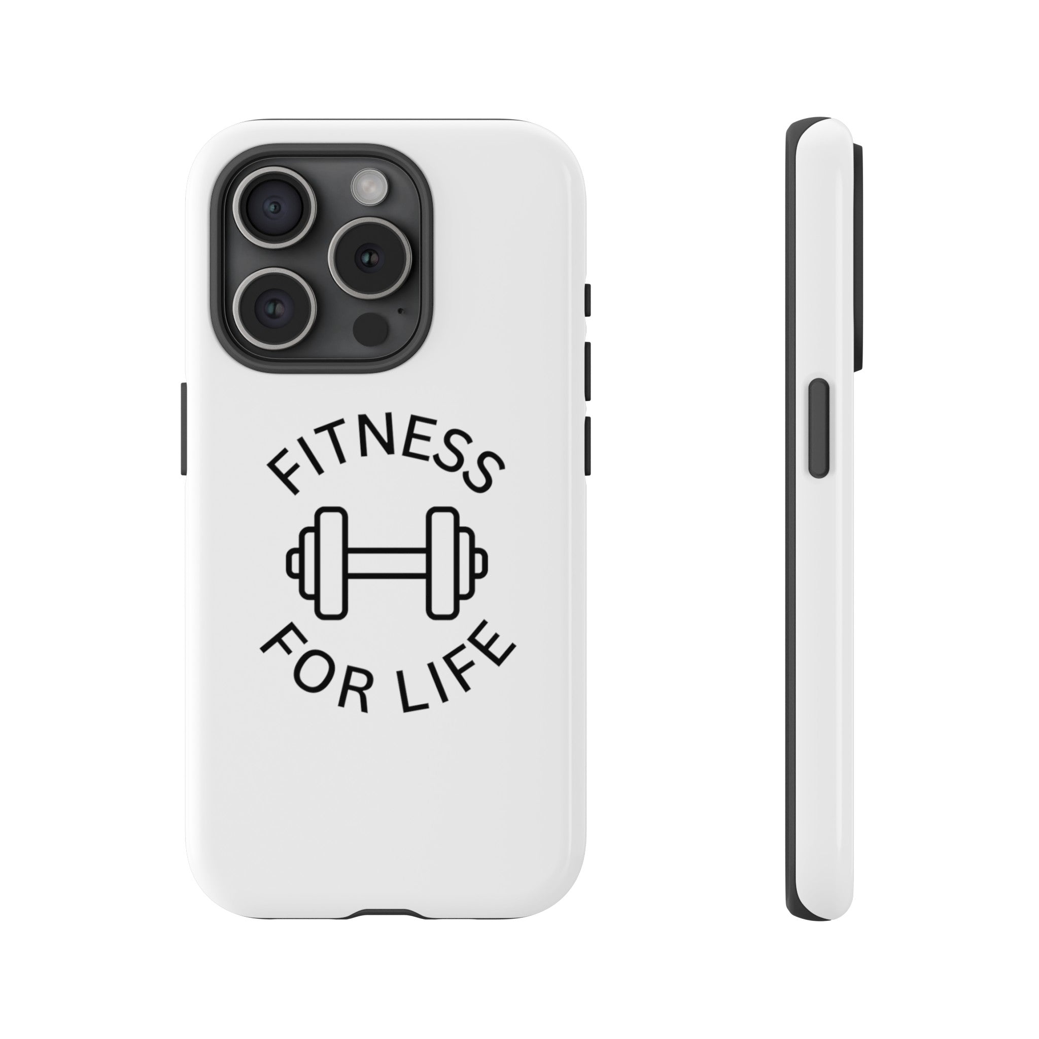 Fitness for Life Tough Iphone Cases, Iphone Case 15 Plus, Motivational Case, Iphone 15, Iphone 14, Iphone 14 Plus, Iphone 13, Iphone 12, Iphone 11