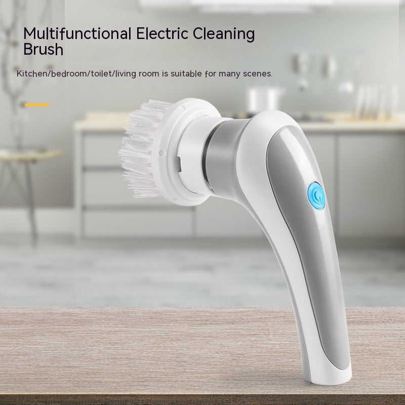 Portable Electric Cleaning Brush 4 In 1 Spinning Scrubber
