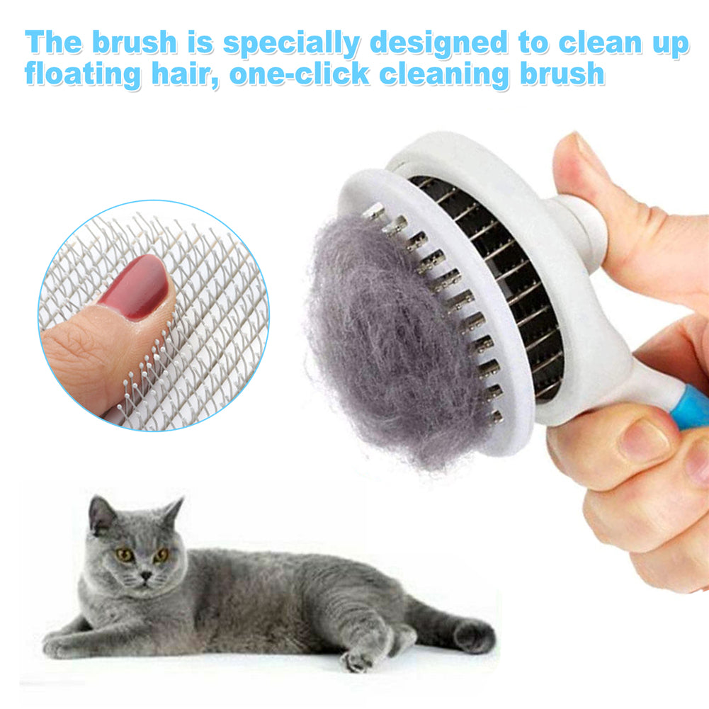 Pet Hair Brush Remover Tool Cat Dog Grooming Dematting Comb Needle