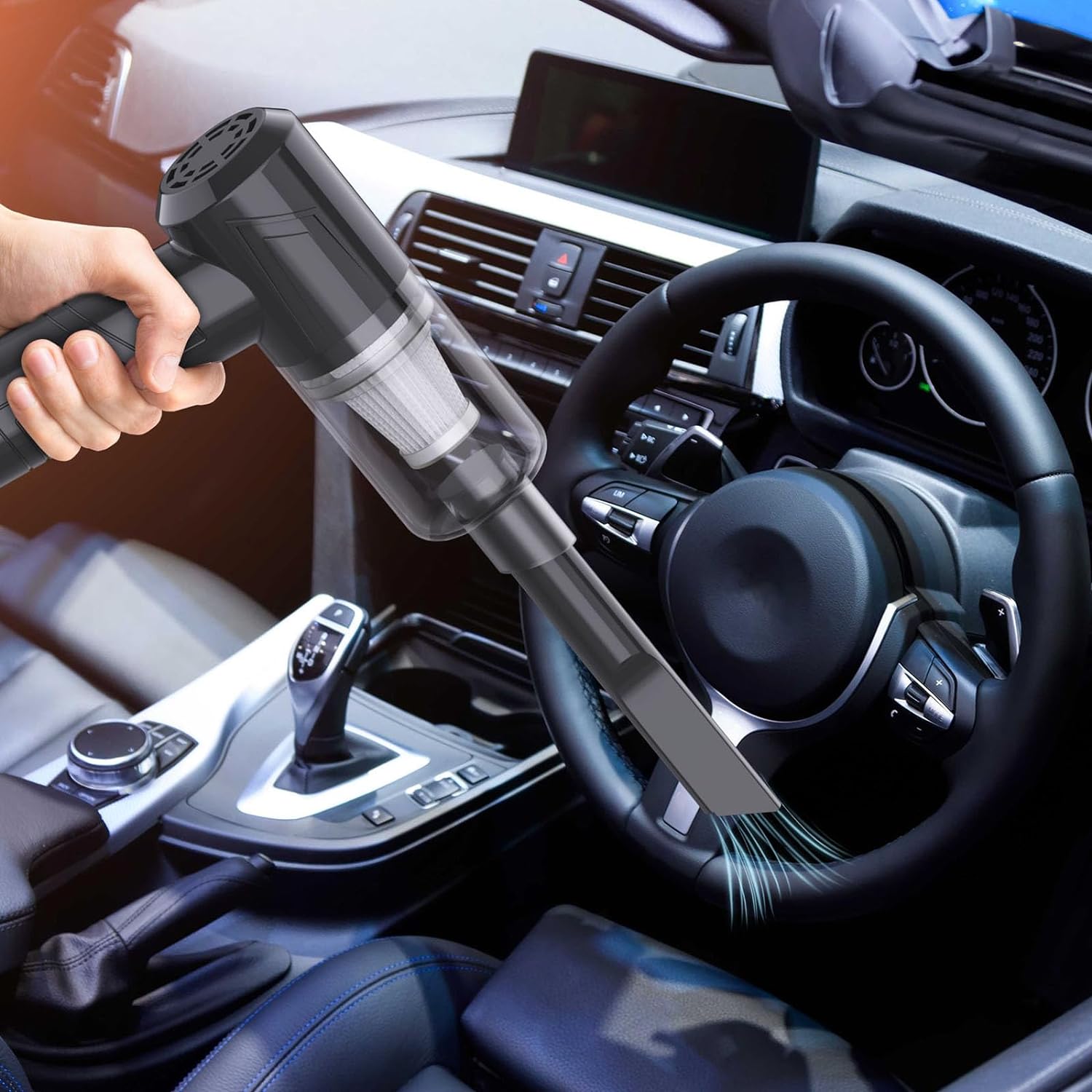 Ambitelligence Powerful Handheld Vacuum Cleaner for Car & Home Cleaning
